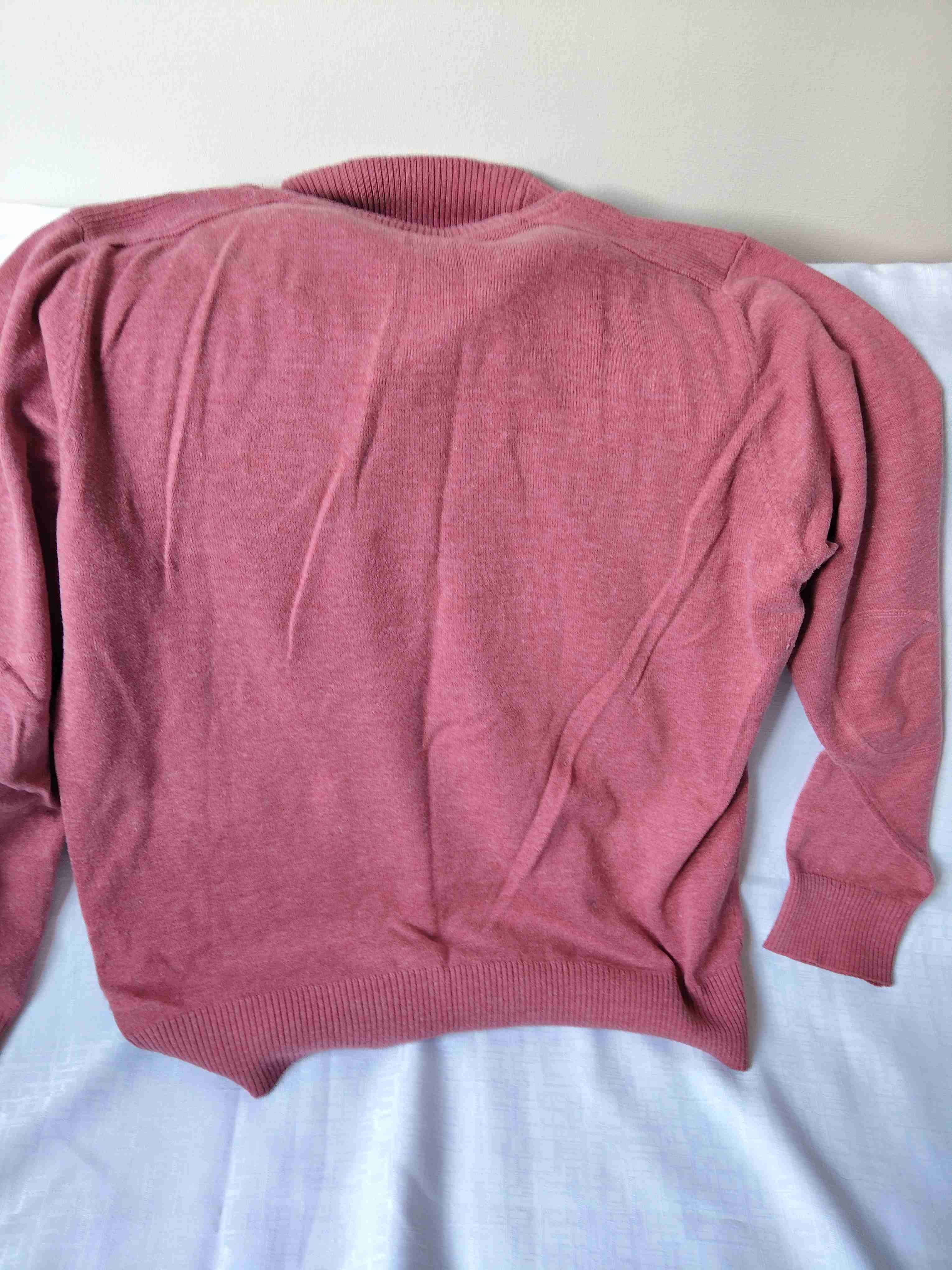 Suéter de lana rojo hombre - miniatura 2