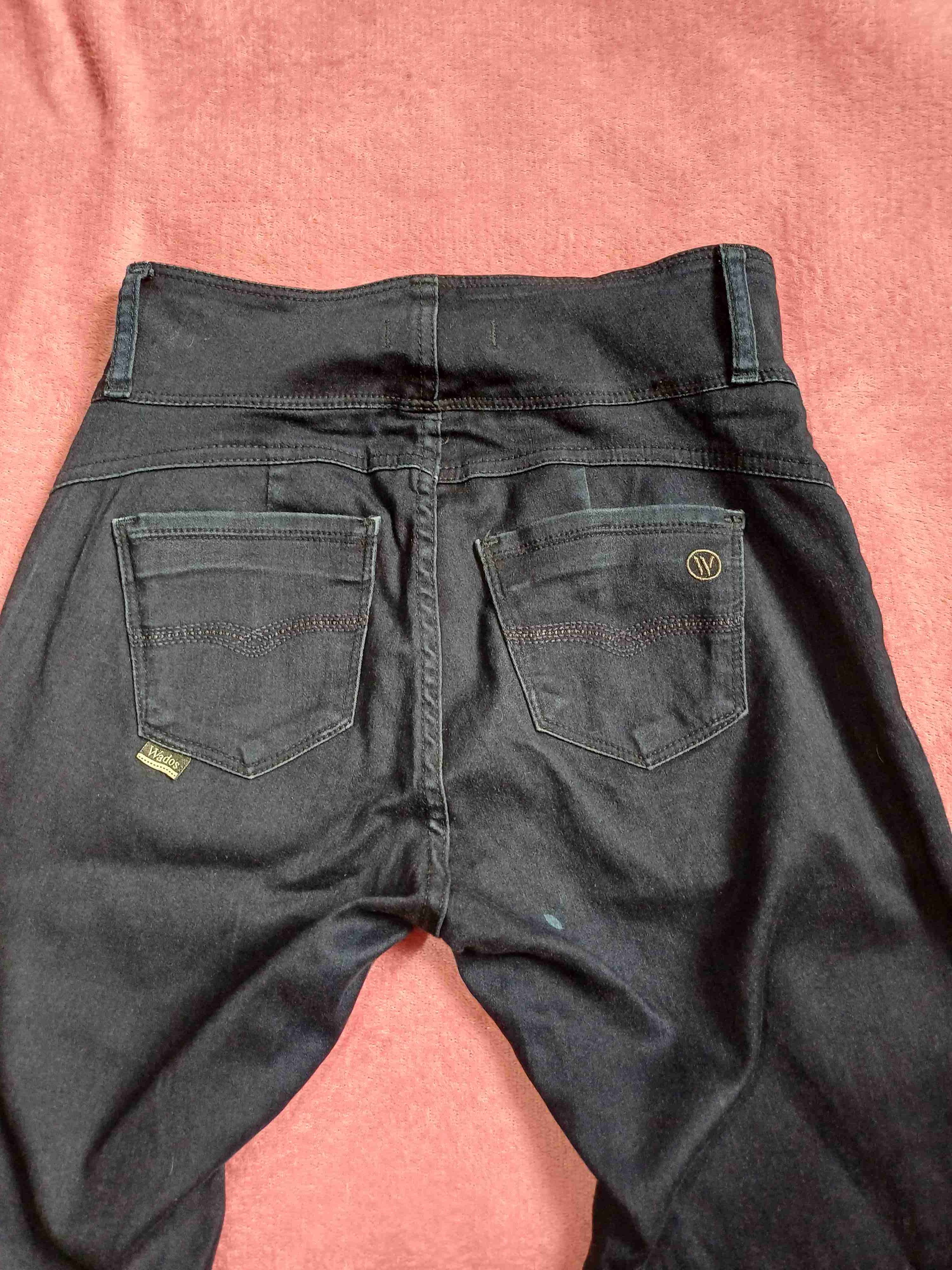 Jeans azul oscuro de cintura alta - miniatura 2