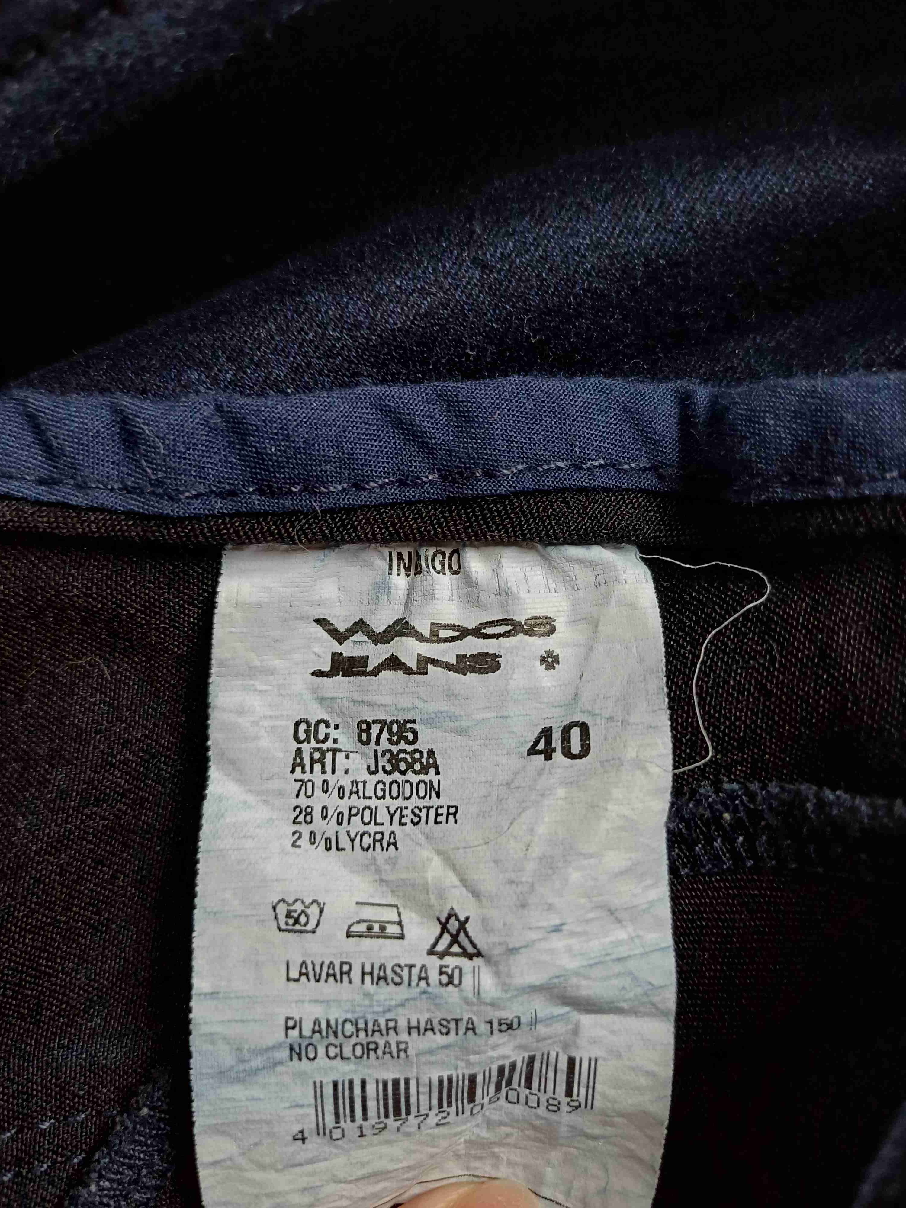 Jeans azul oscuro de cintura alta - miniatura 3