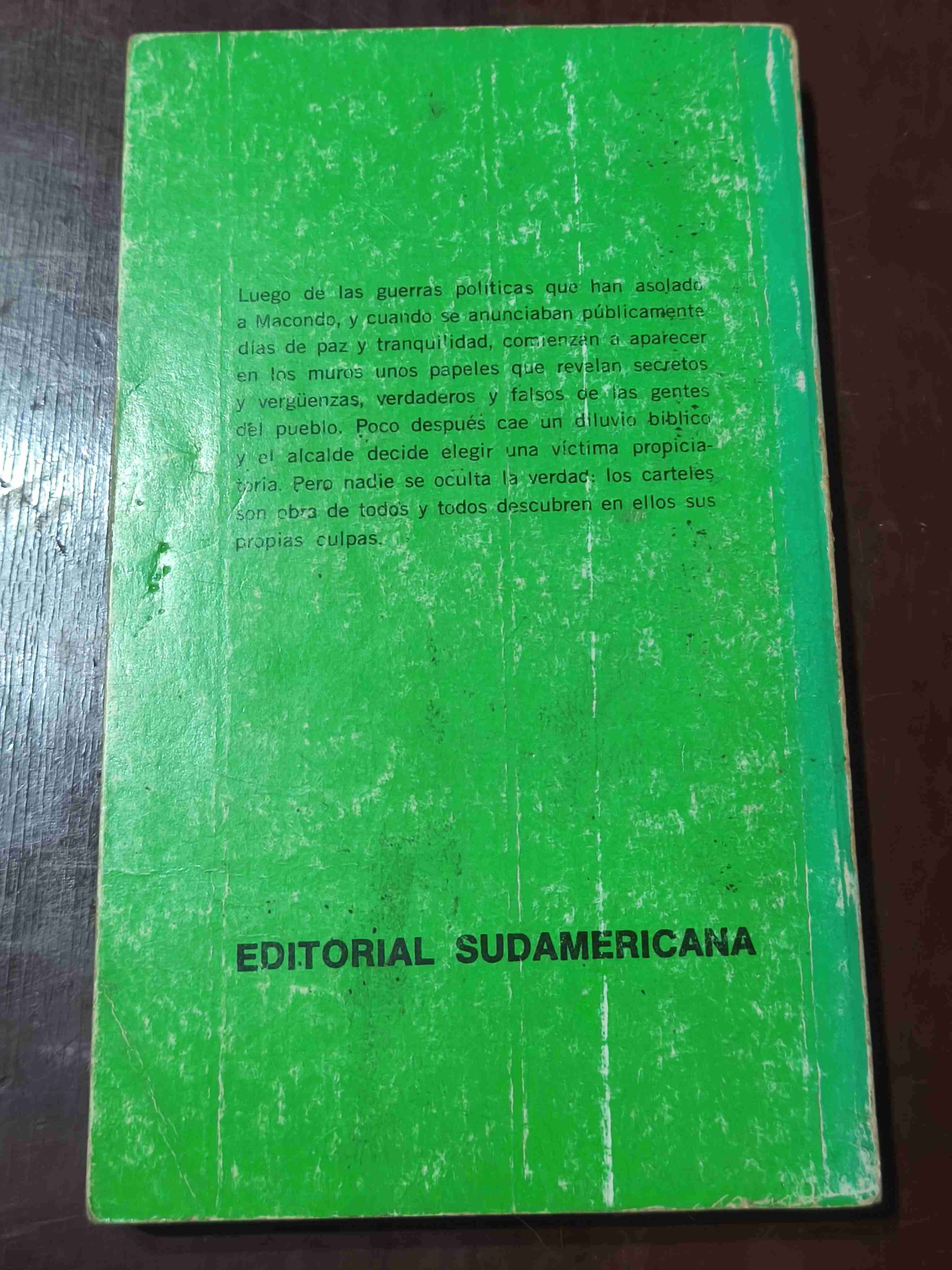 Libro 'La mala hora' G. G. Márquez - miniatura 2