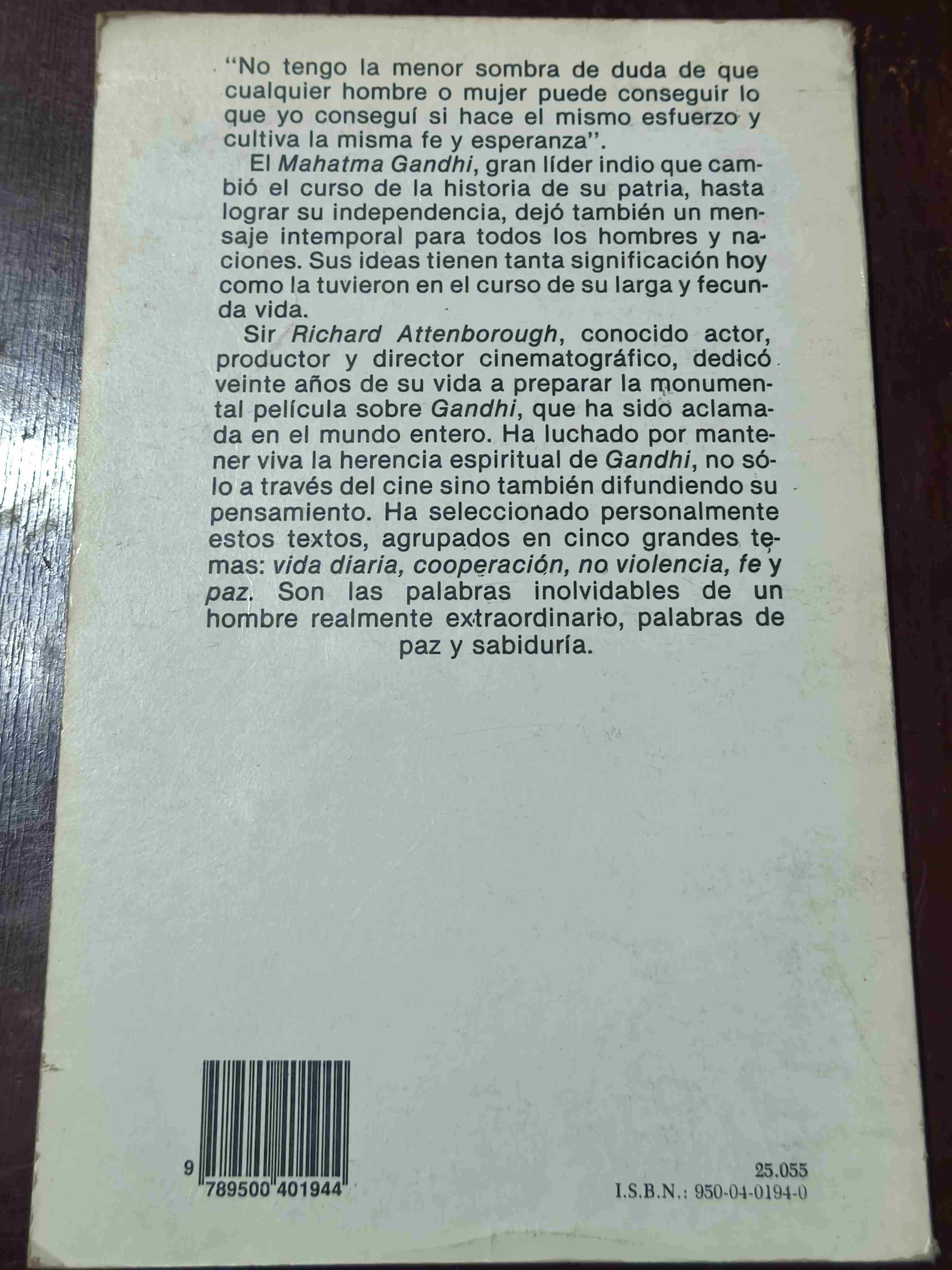 Mahatma Gandhi: Pensamientos Escogidos - miniatura 2