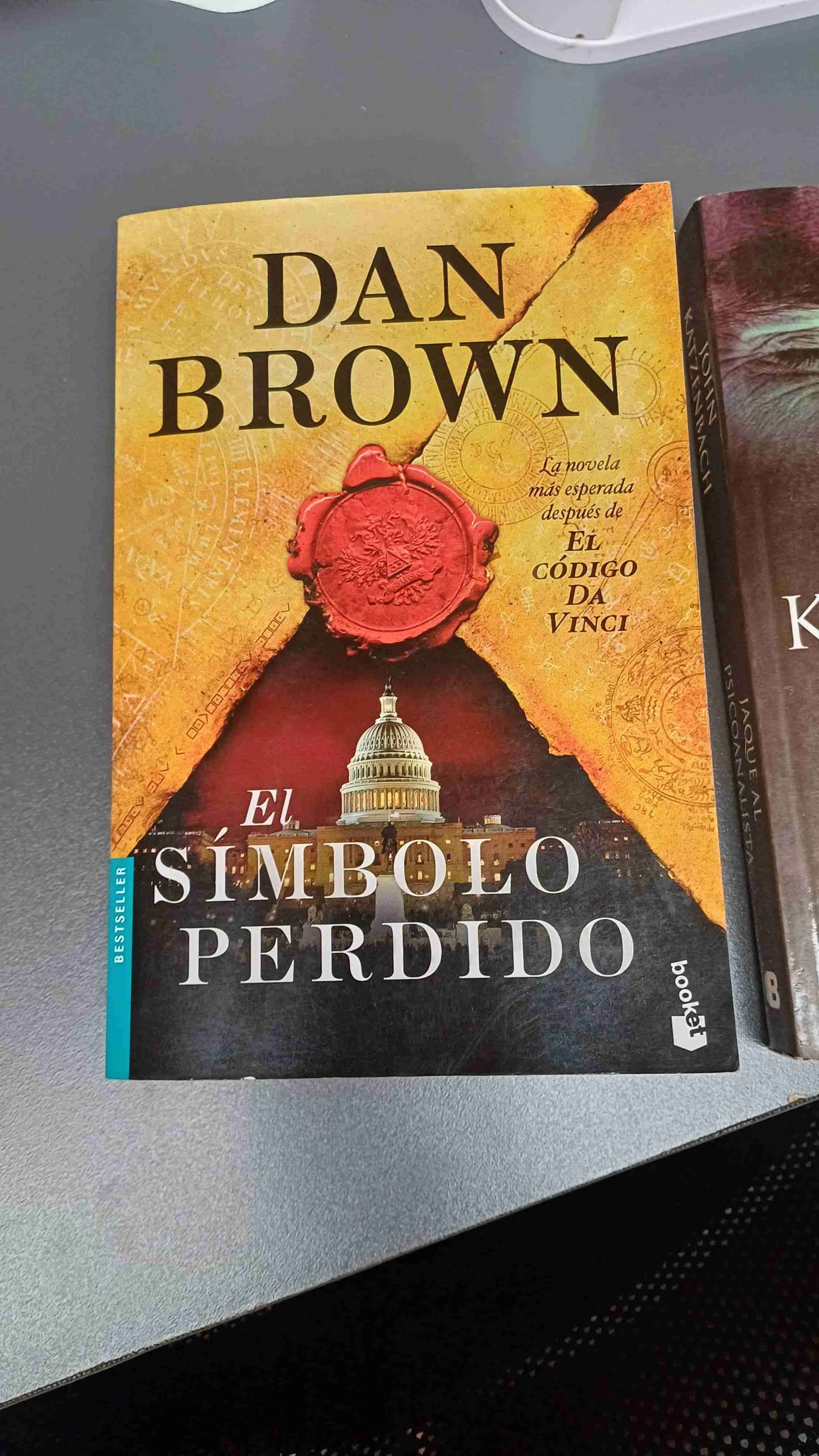 Libro El Símbolo Perdido de Dan Brown - miniatura 1