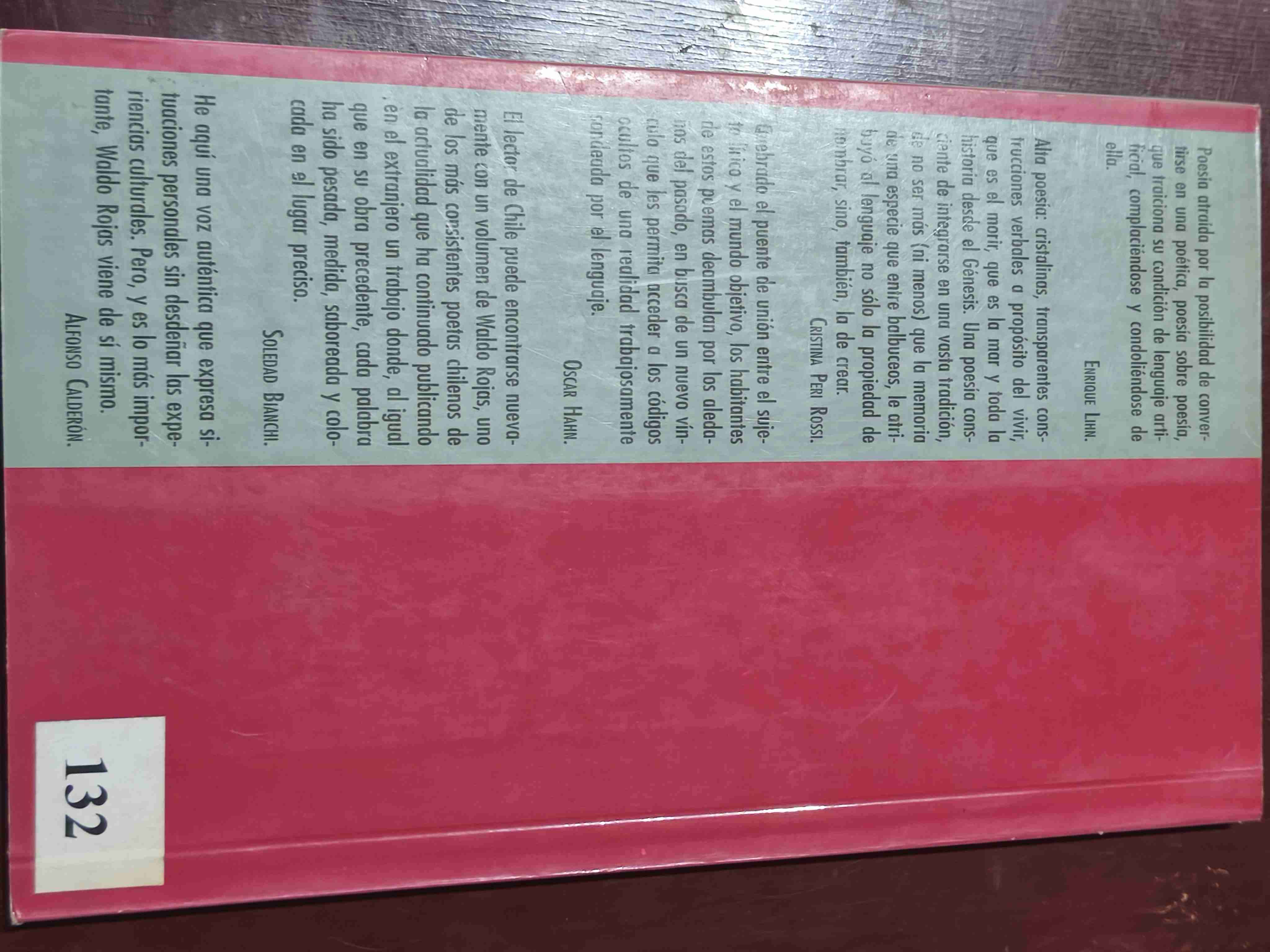 Antología Poesía Continua Waldo Rojas - miniatura 2