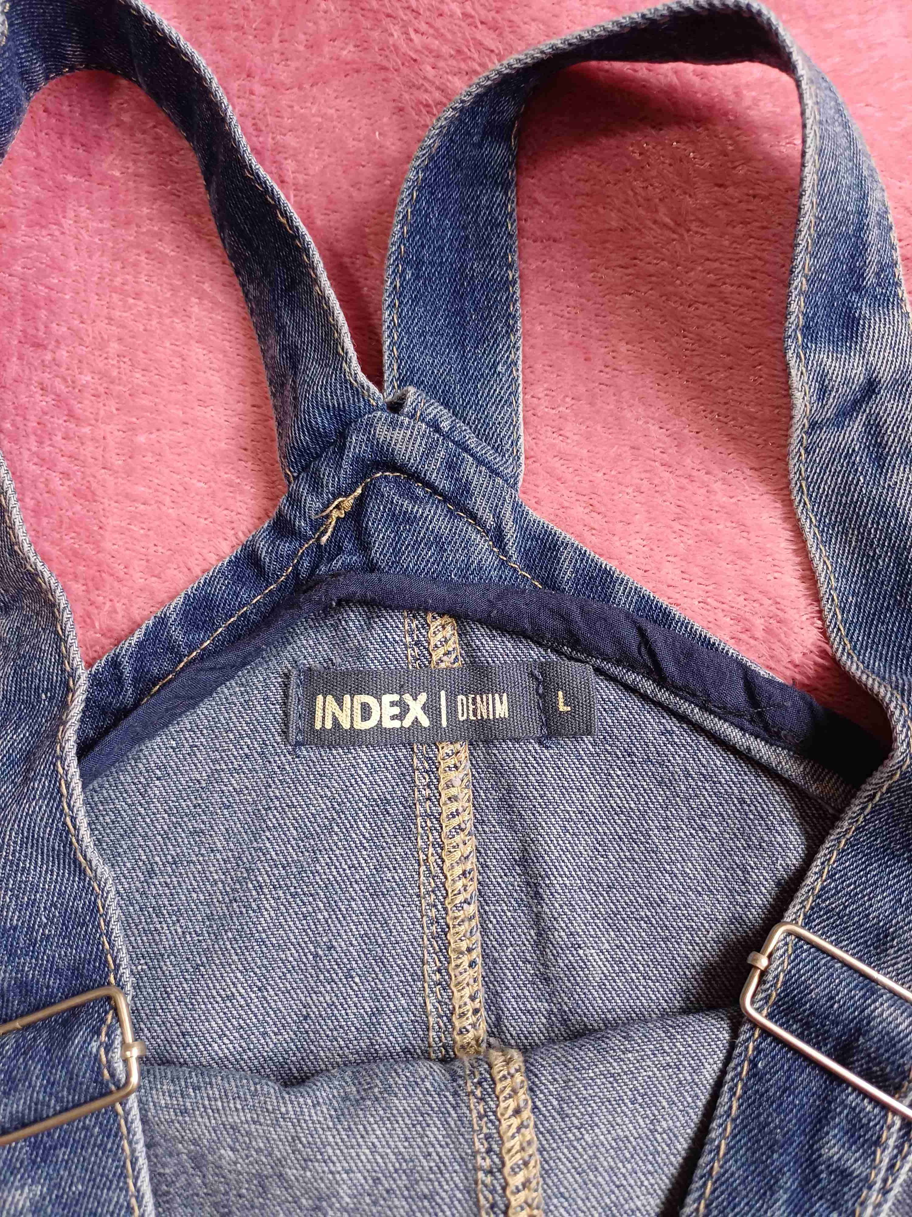 Jardinera de mezclilla azul - miniatura 2