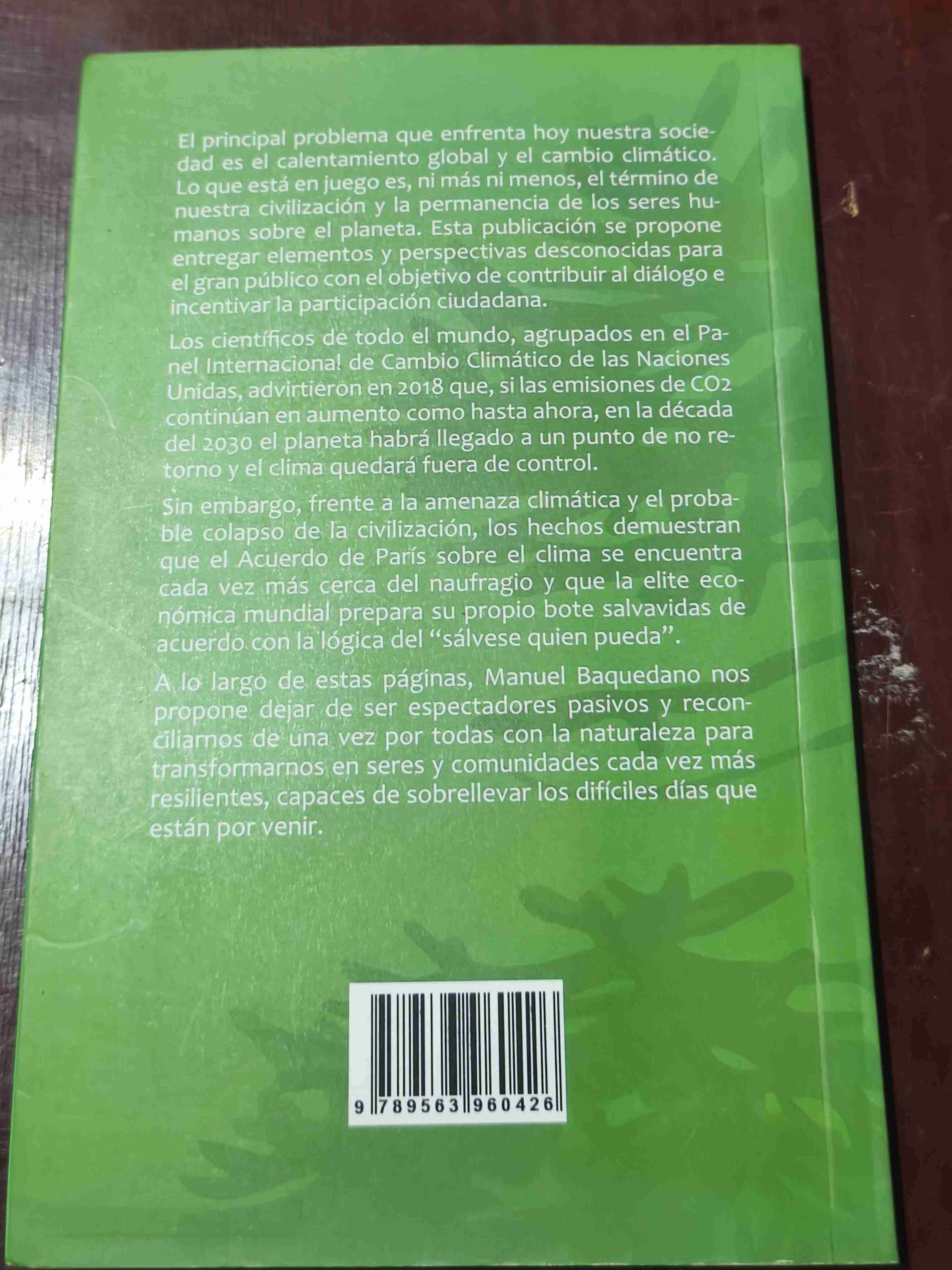 Libro Colapso Manuel Baquedano - miniatura 2