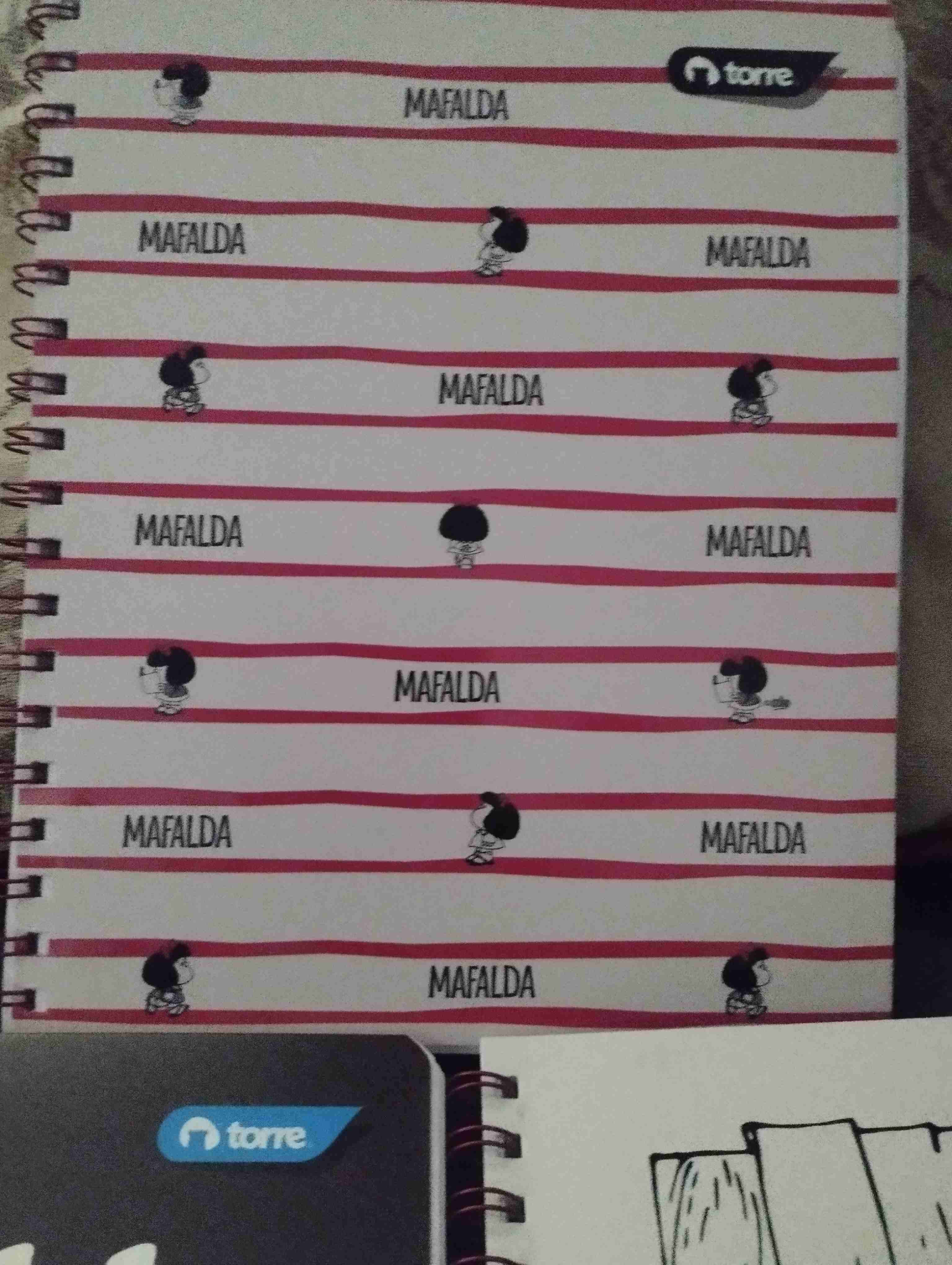 Packs Cuaderno Mafalda Torre 100 hojas - miniatura 1