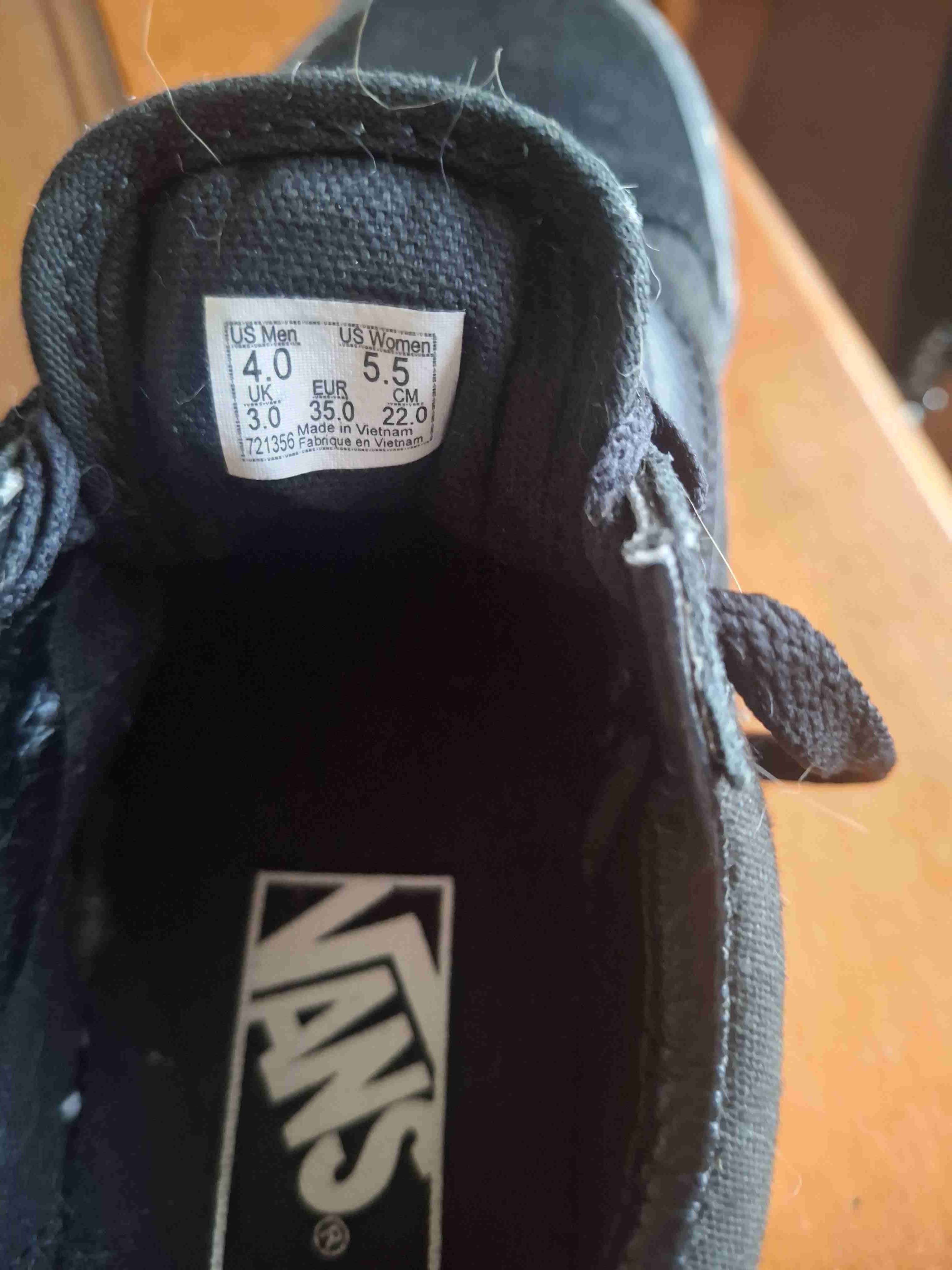 vendo zapatillas.negras vans originales. - miniatura 4