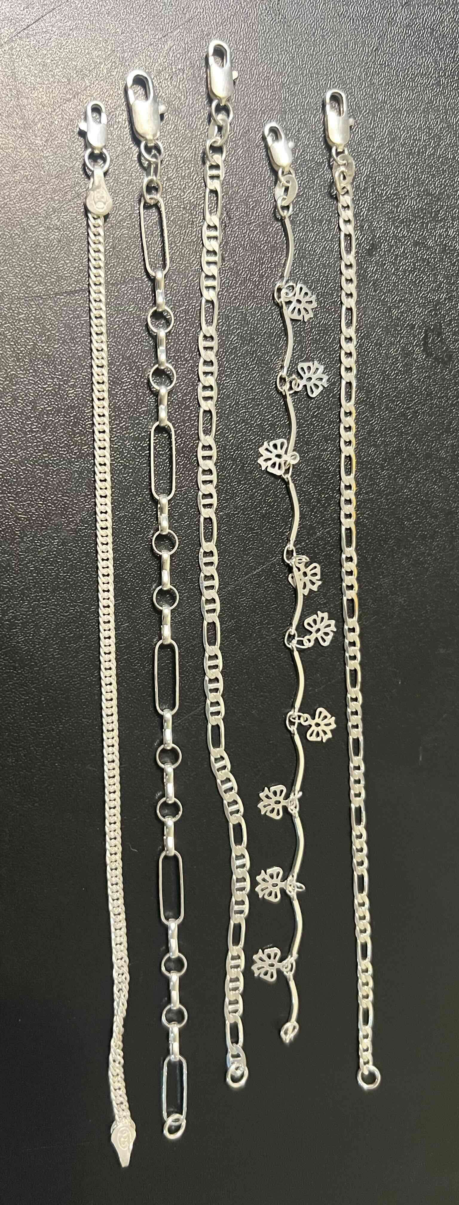 Pulseras de plata variadas - miniatura 2