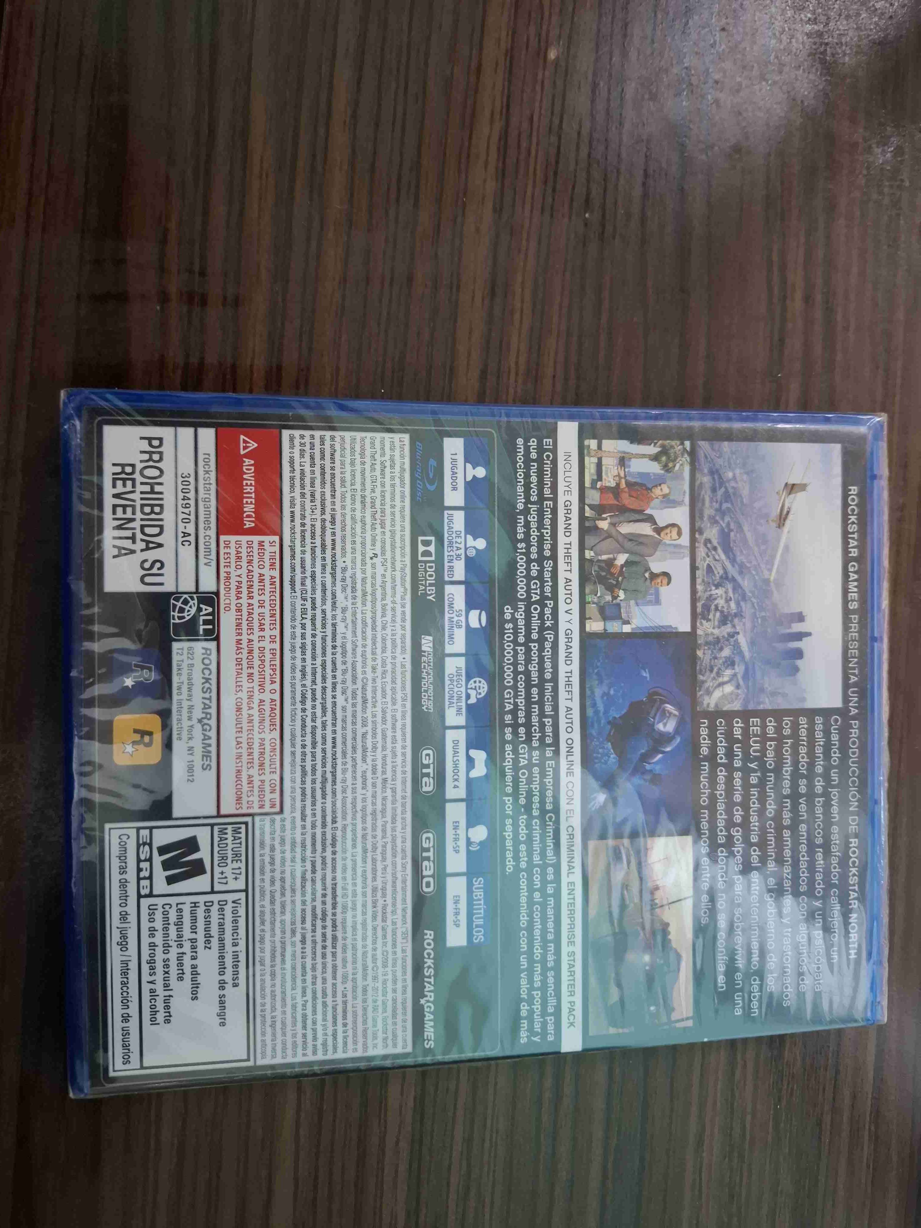 Grand Theft Auto V PS4 Premium - miniatura 2