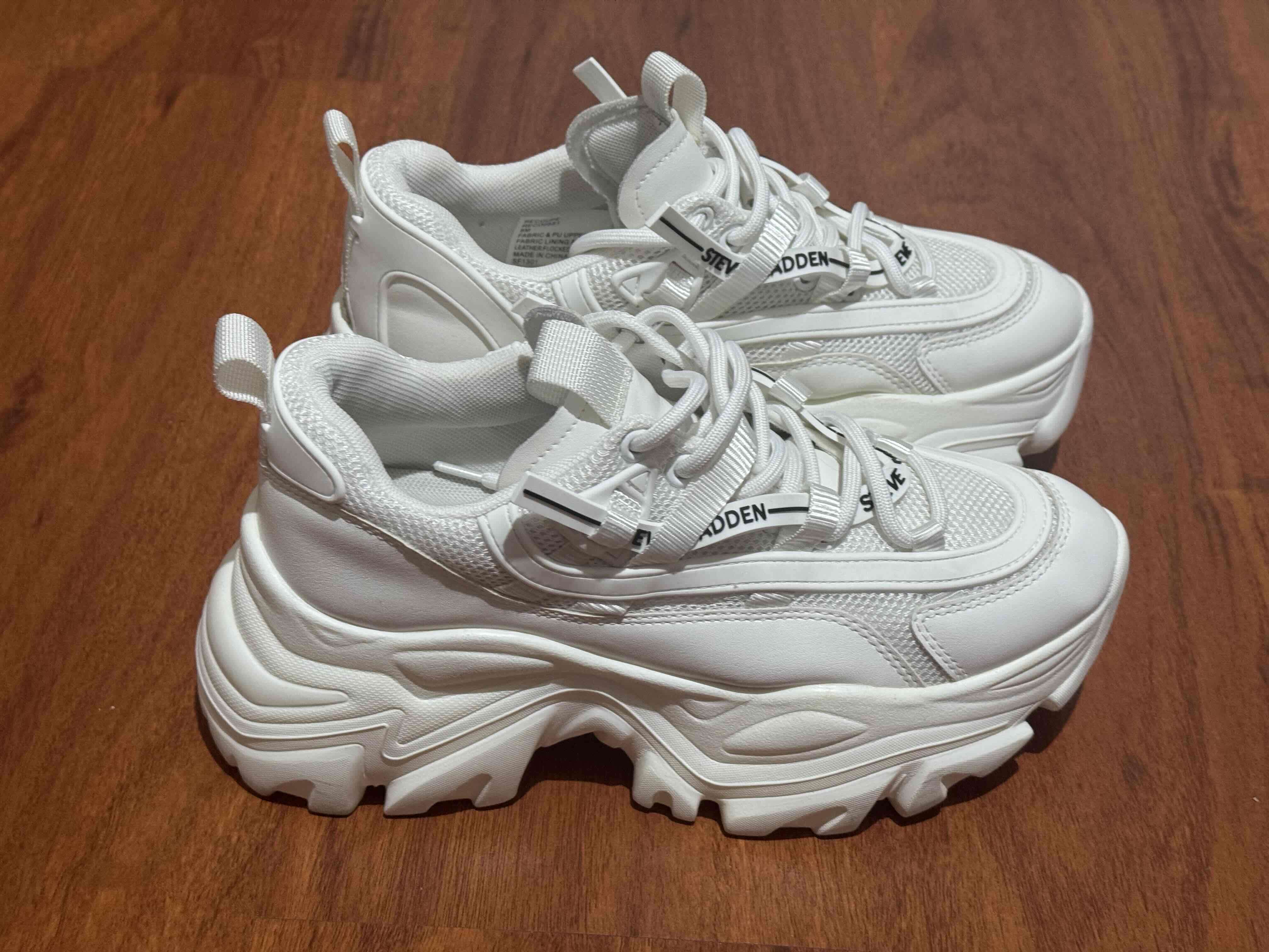 Zapatillas blancas Steve Madden - miniatura 2