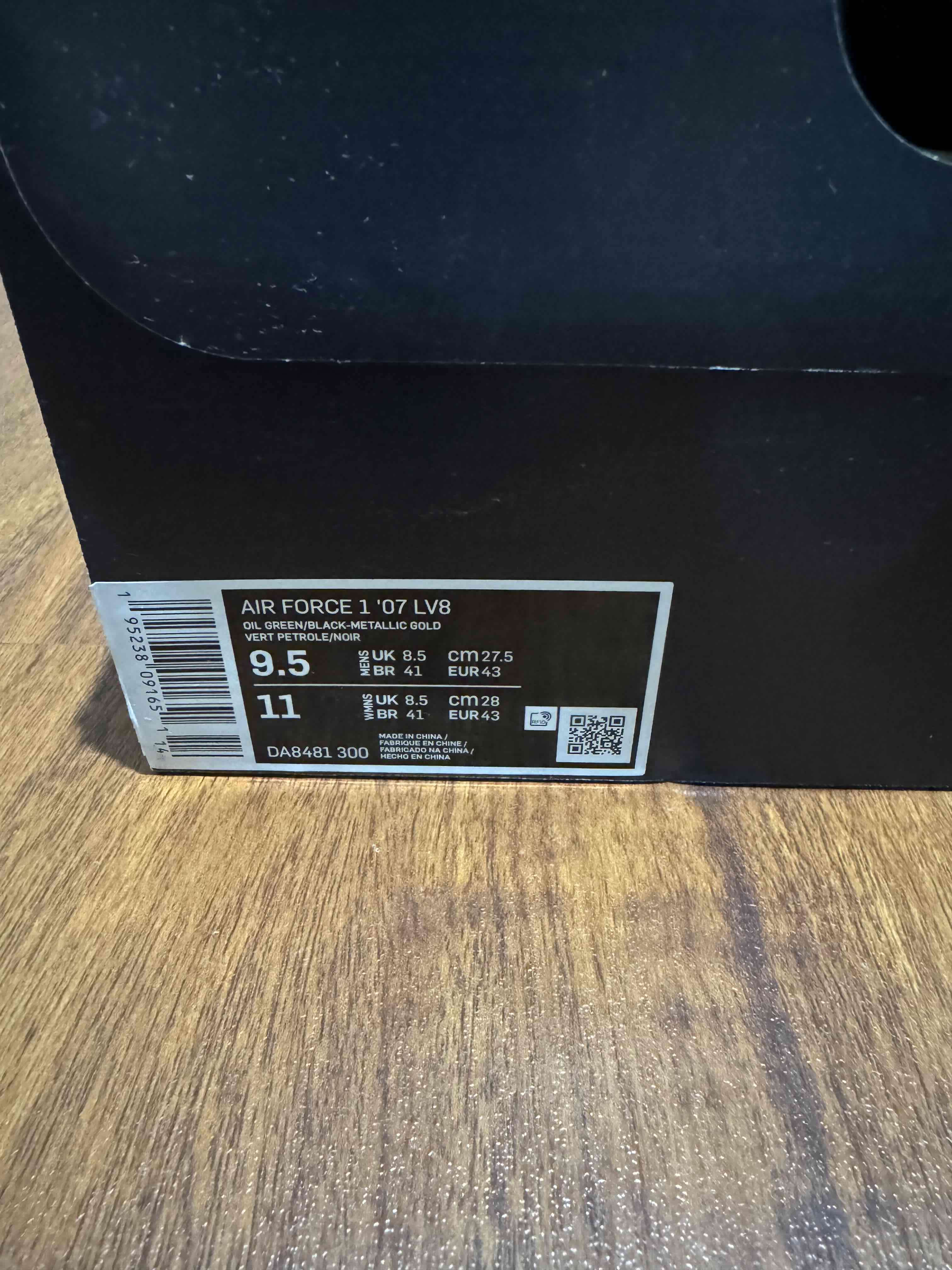 Zapatillas Nike Air Force verde - miniatura 2