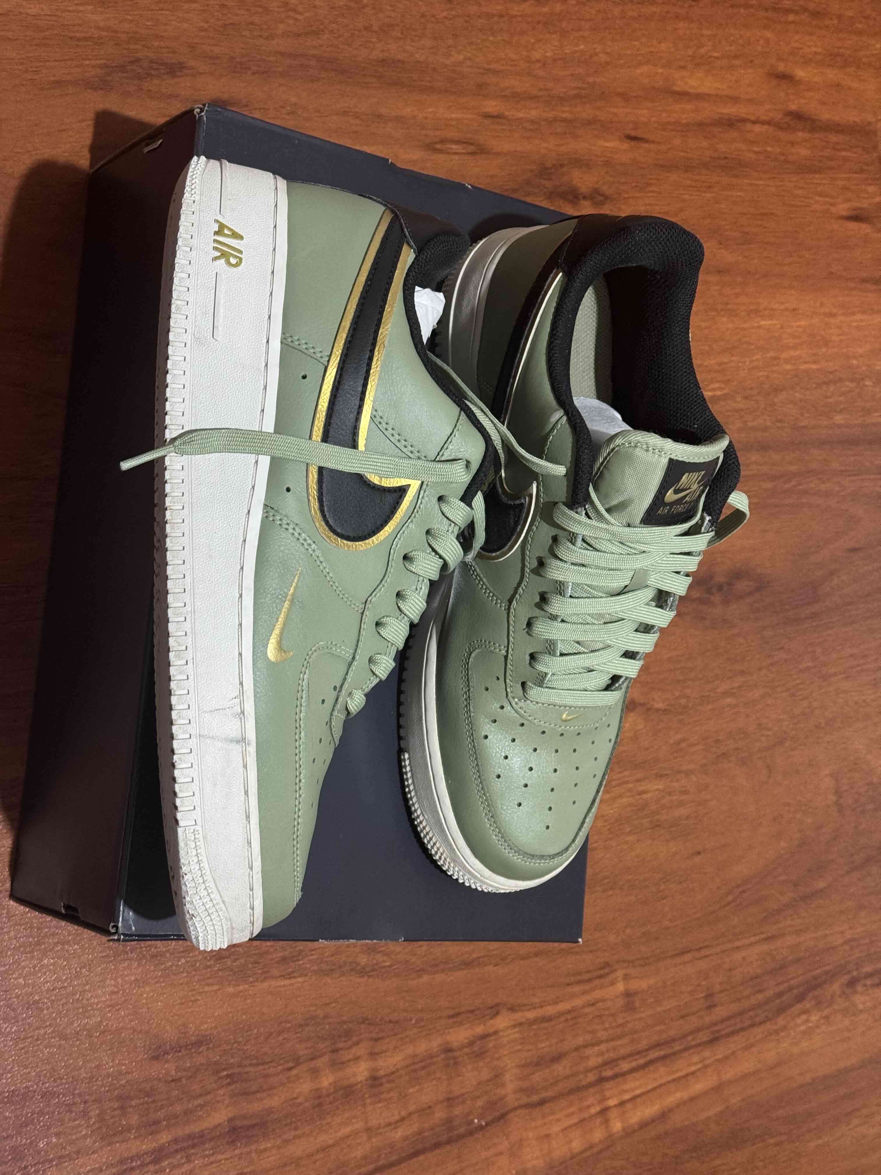 Zapatillas Nike Air Force verde - miniatura 3