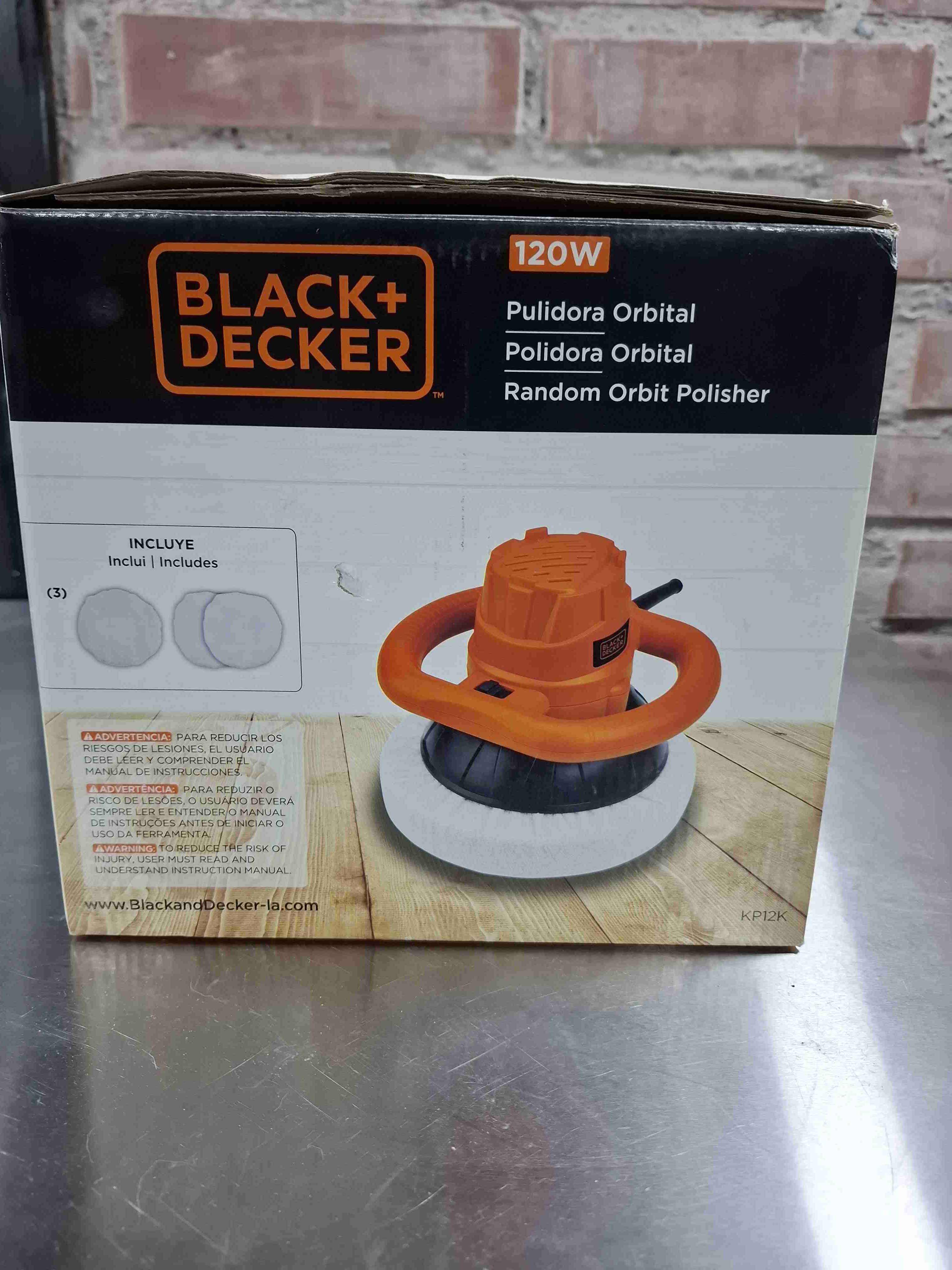 Pulidora Orbital Black+Decker 120W - miniatura 6