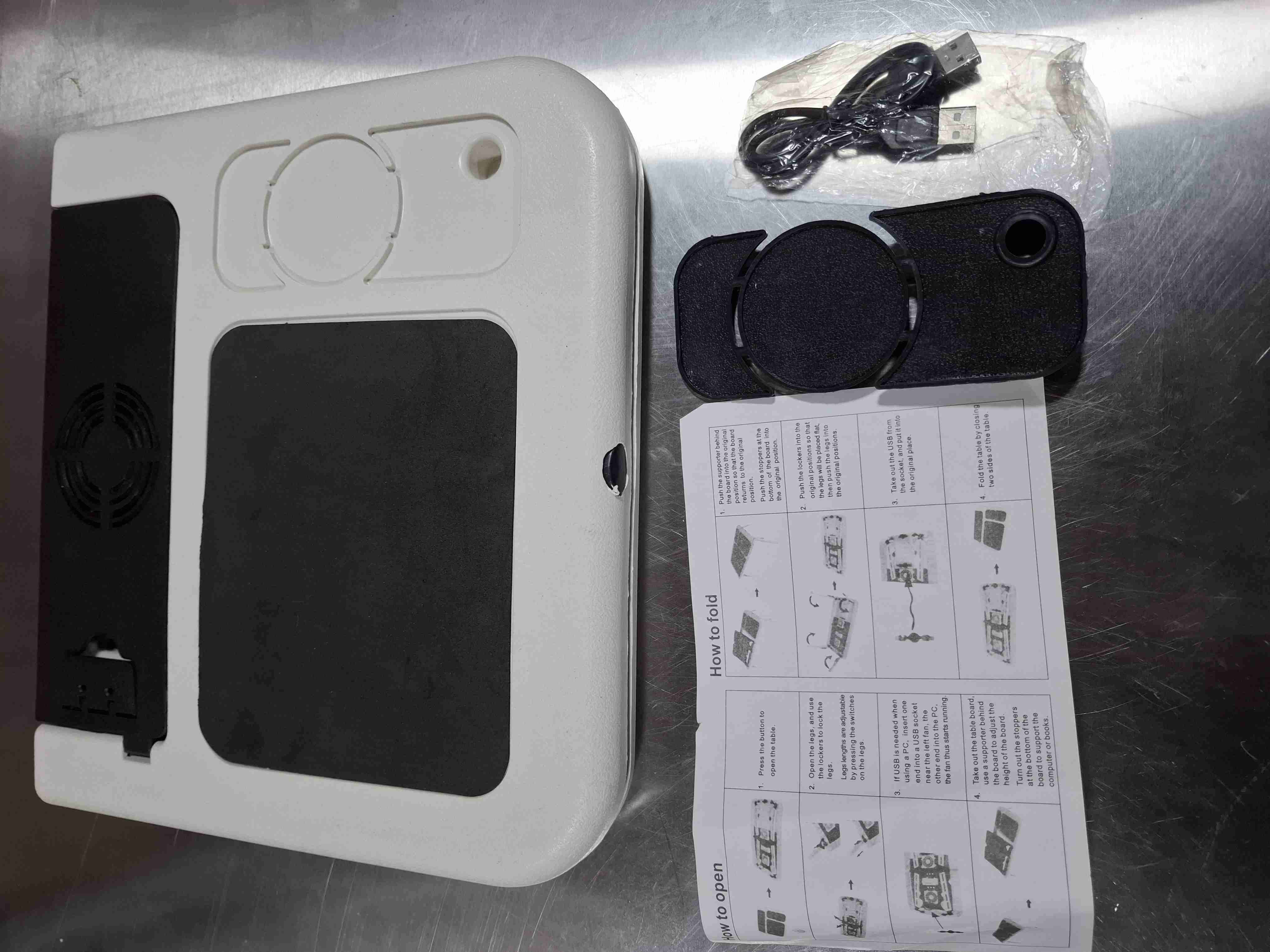 Soporte para laptop con ventilación - miniatura 4