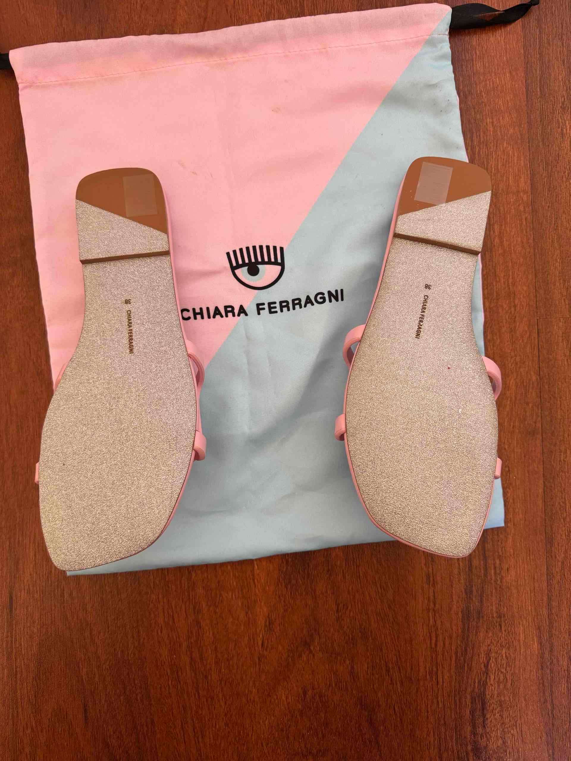 Sandalias rosadas Chiara Ferragni - miniatura 2