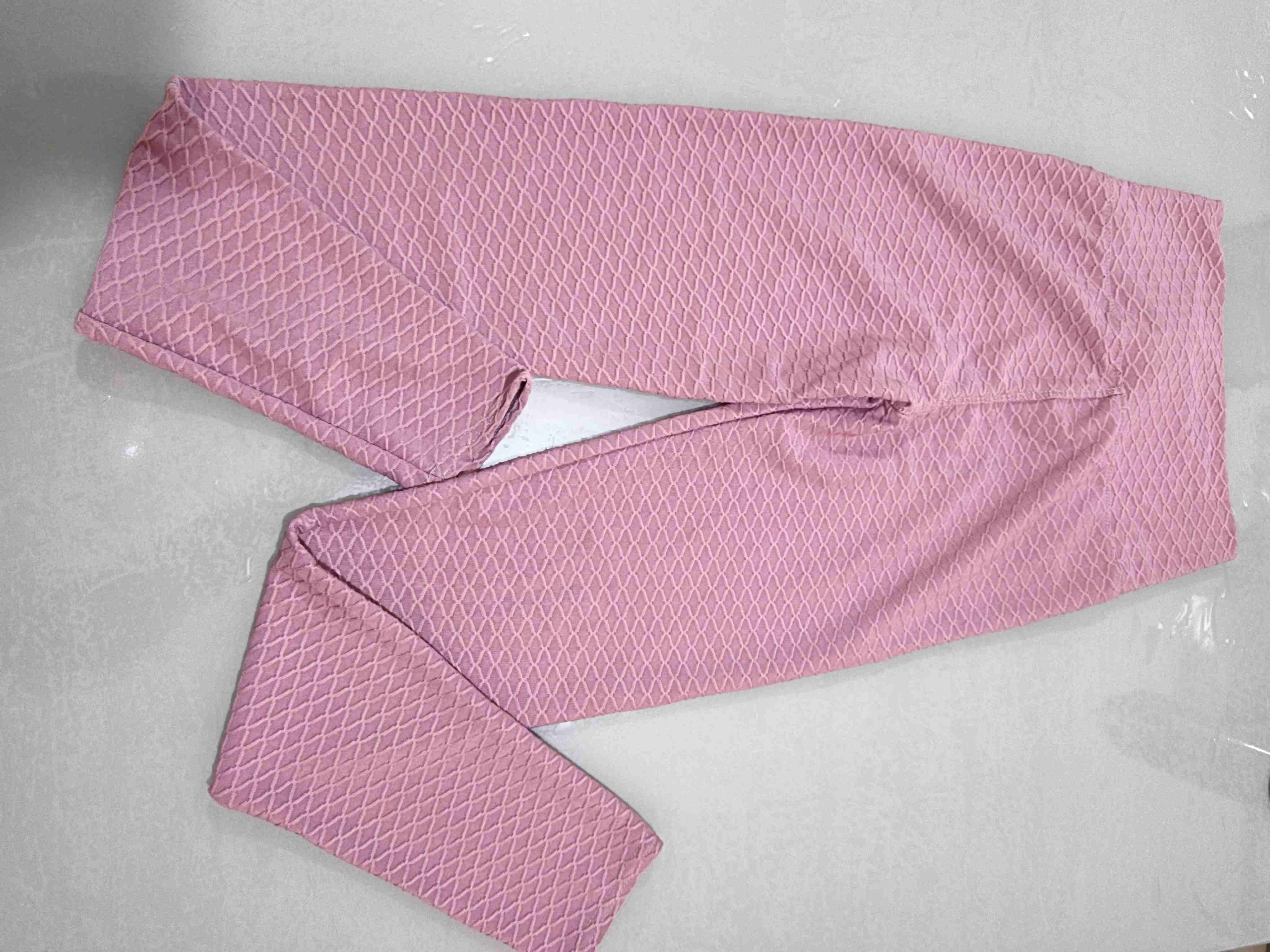 Legging o calza texturizada rosada Elasticada - miniatura 2