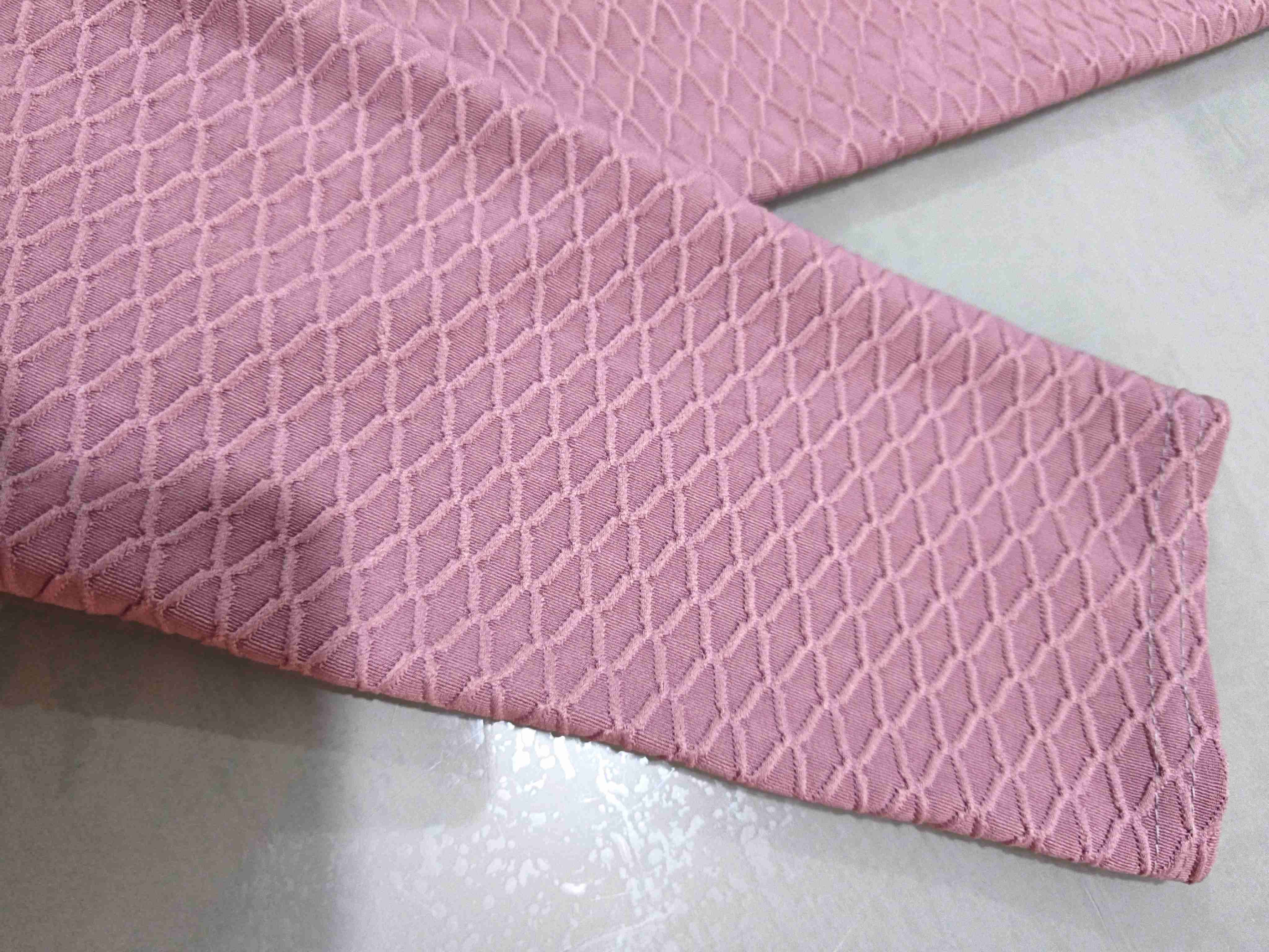 Legging o calza texturizada rosada Elasticada - miniatura 3