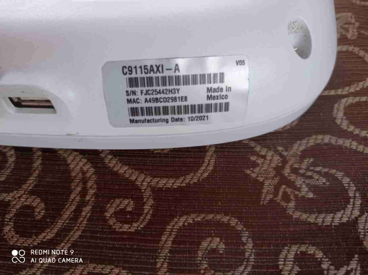 Router WiFi modelo C9115AX1A - miniatura 5