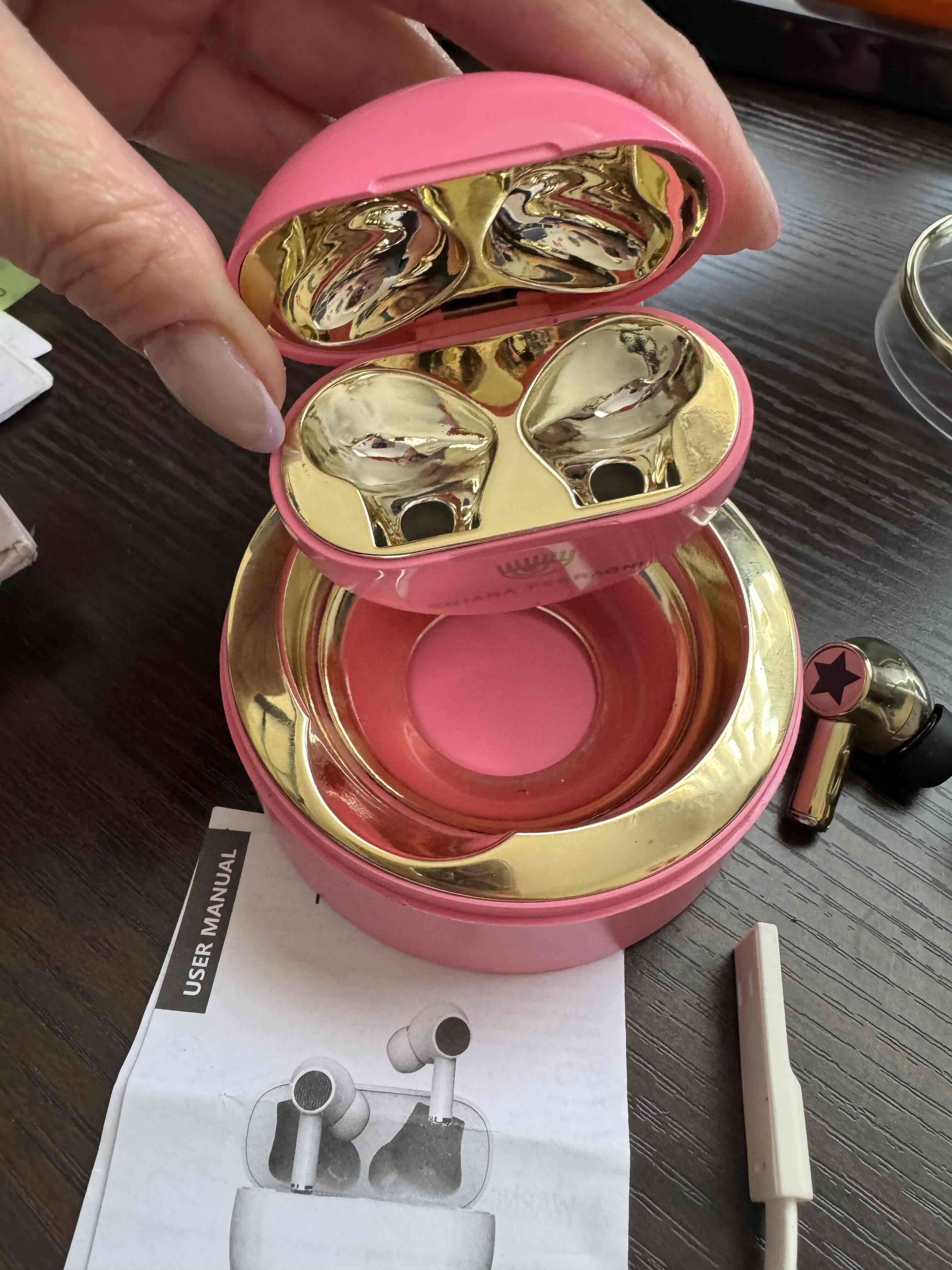 Audífonos  rosa Chiara Ferragni - miniatura 2
