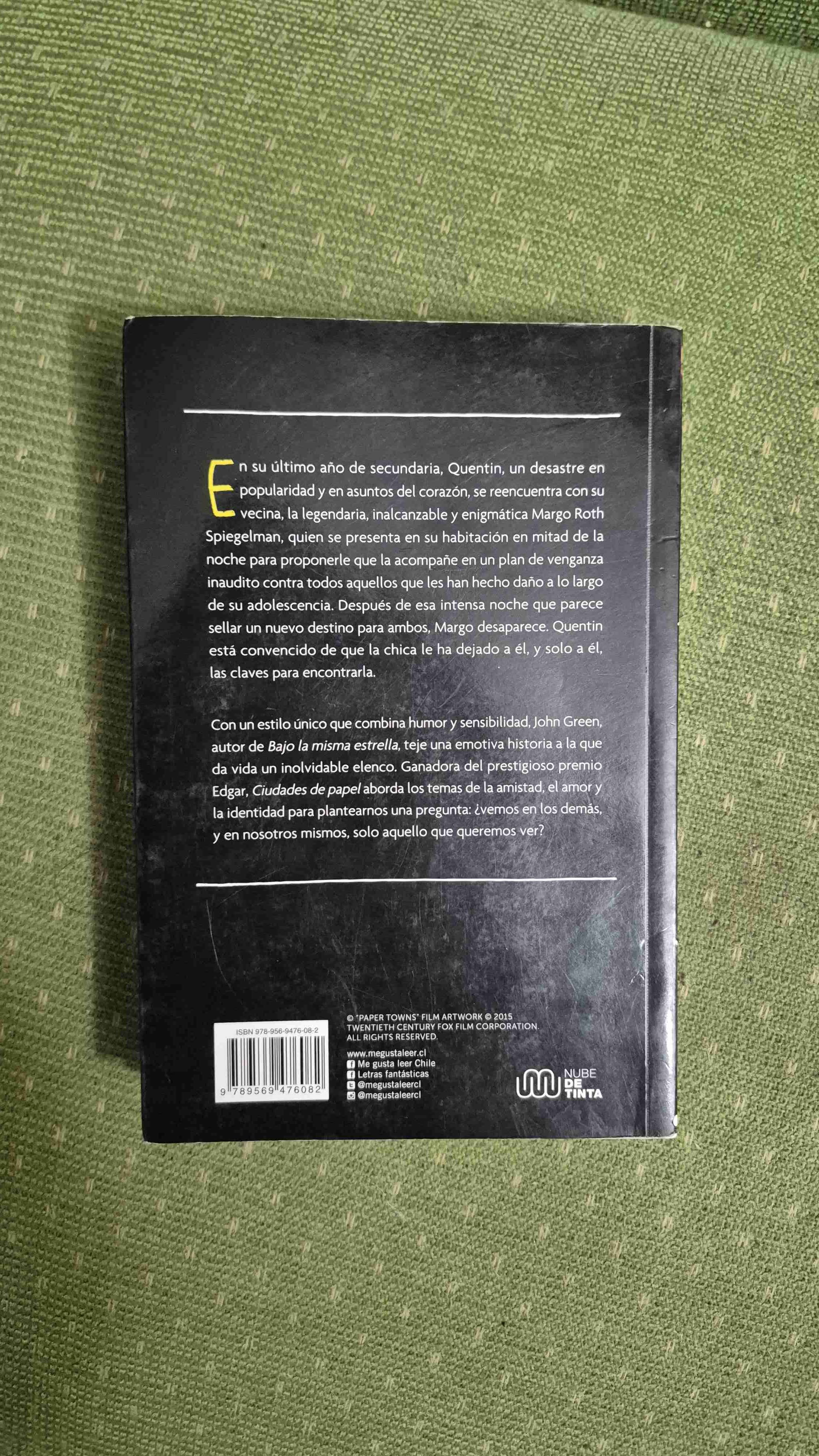 Libro John Green Ciudades de Papel - miniatura 2