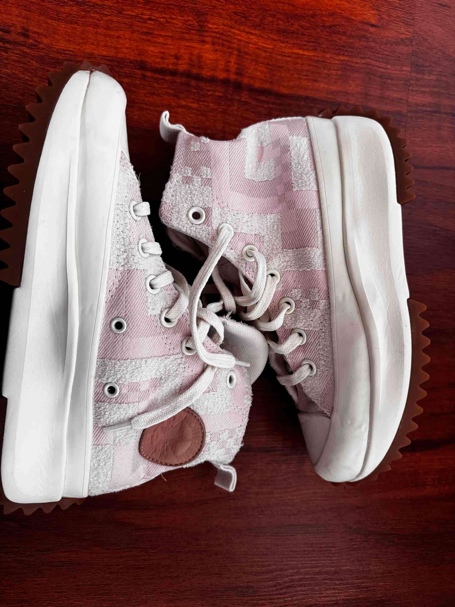 Zapatillas Converse rosadas altas - miniatura 2