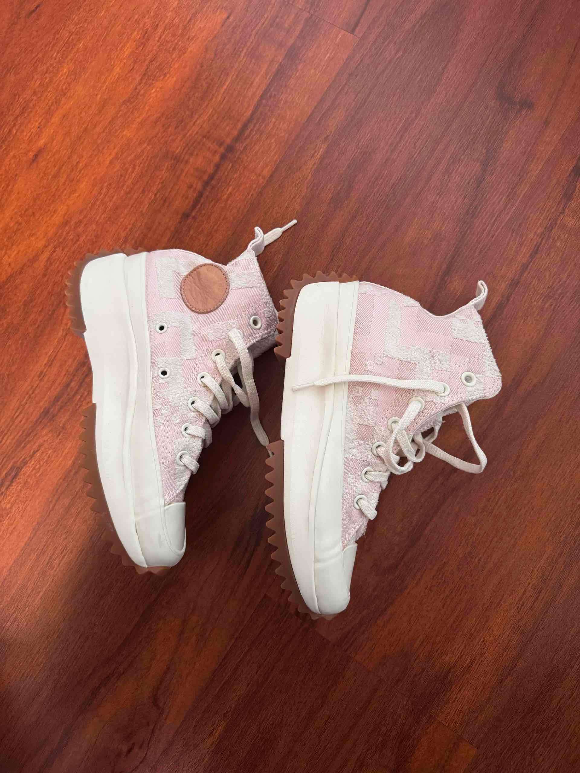 Zapatillas Converse rosadas altas - miniatura 5