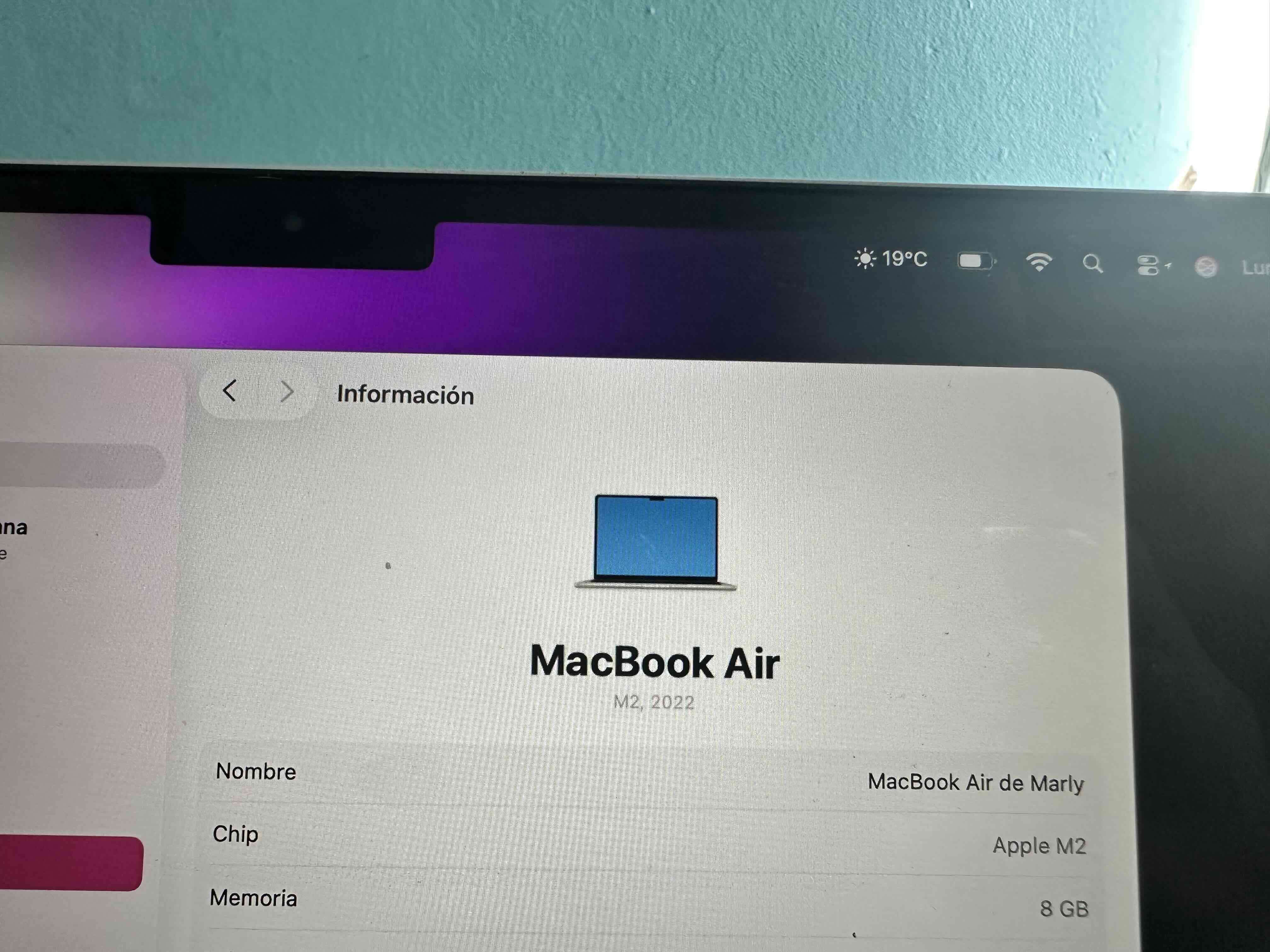 Laptop Apple MacBook Air M2 2022 - miniatura 4