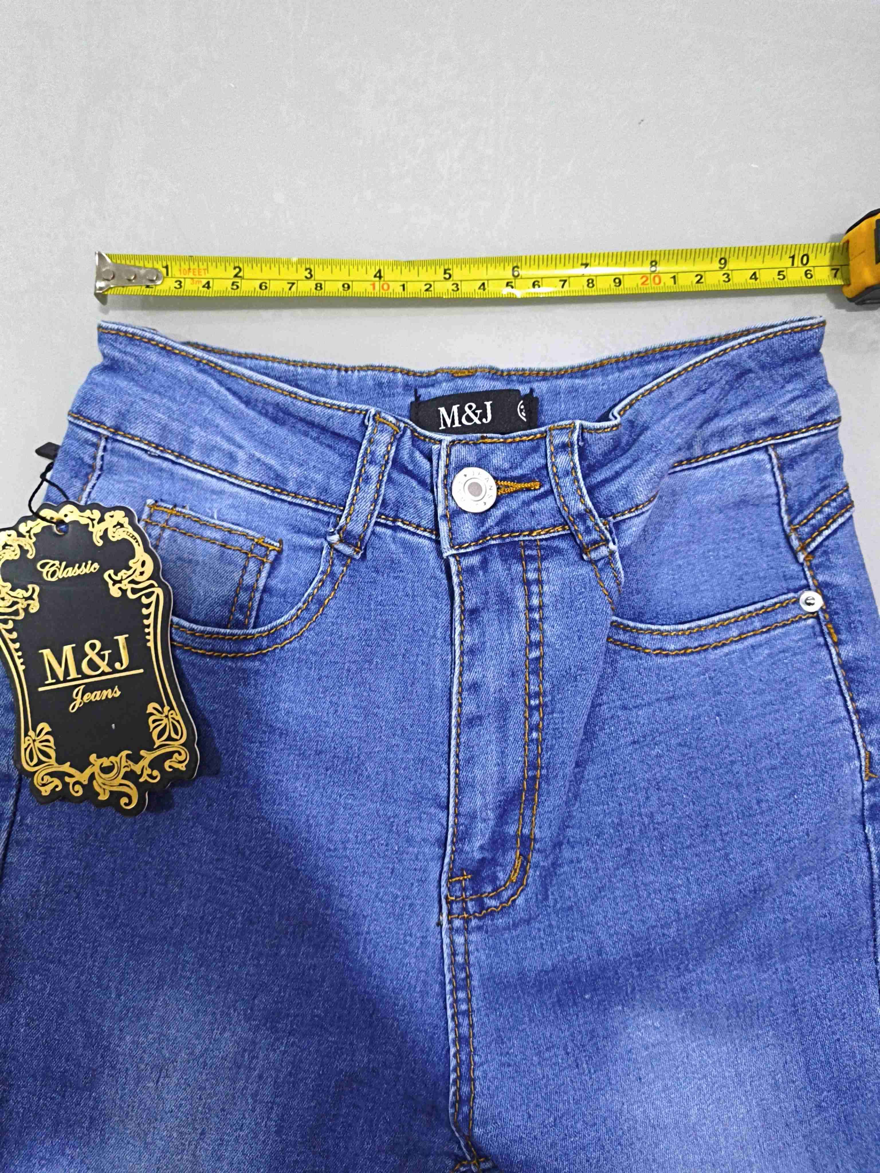 Jeans ajustados azules talla 36 NUEVO - miniatura 5