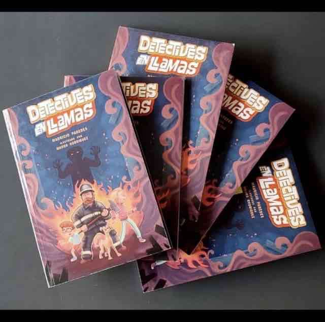 Libro Detectives en Llamas