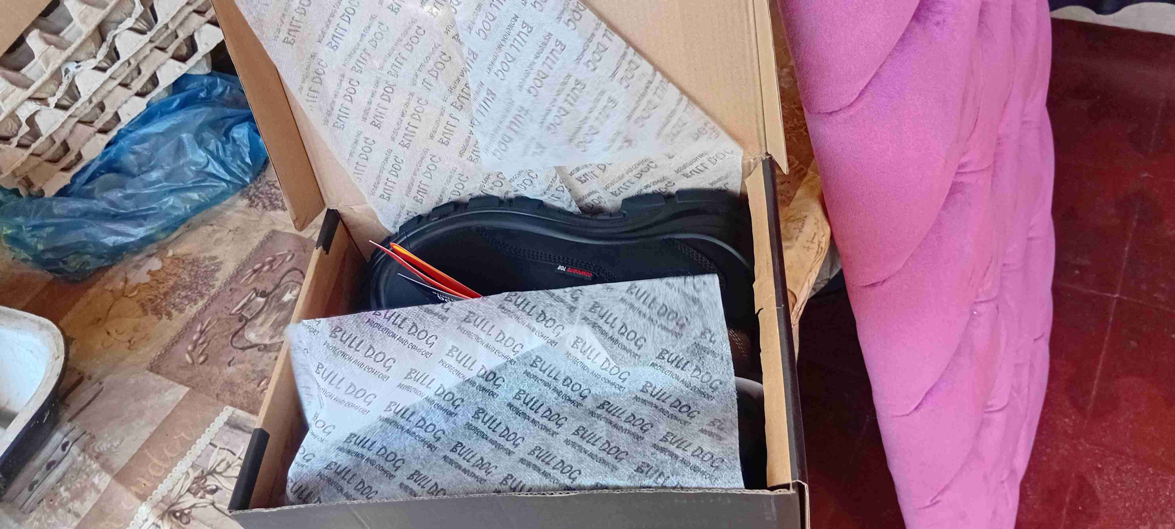 Zapatos de seguridad Bulldog negros - miniatura 2