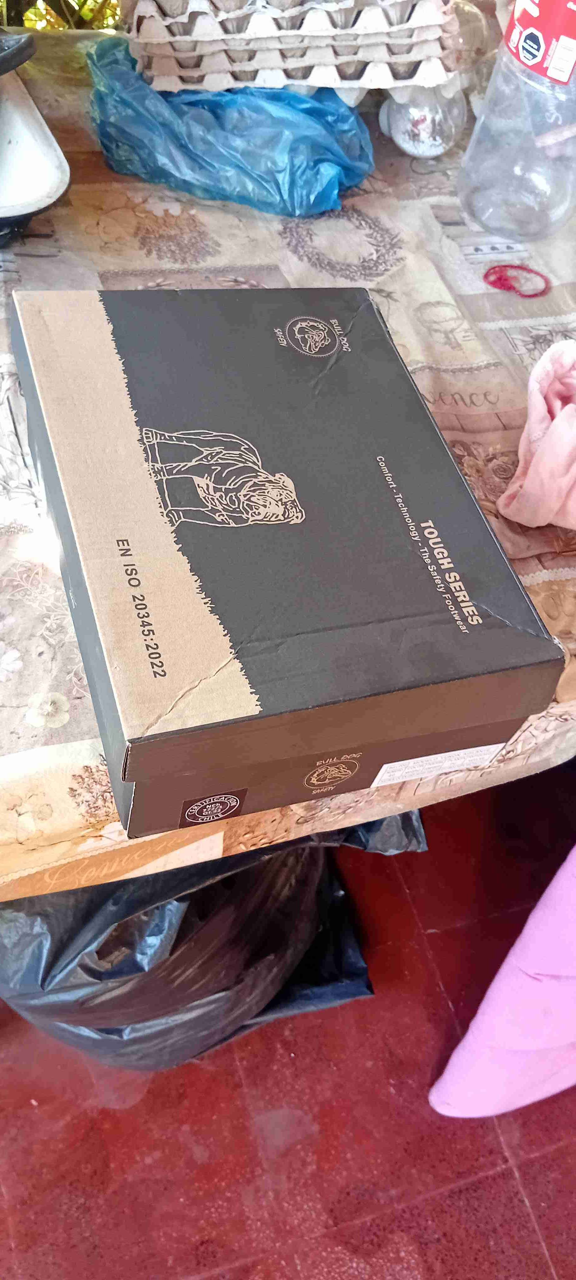 Zapatos de seguridad Bulldog negros - miniatura 4