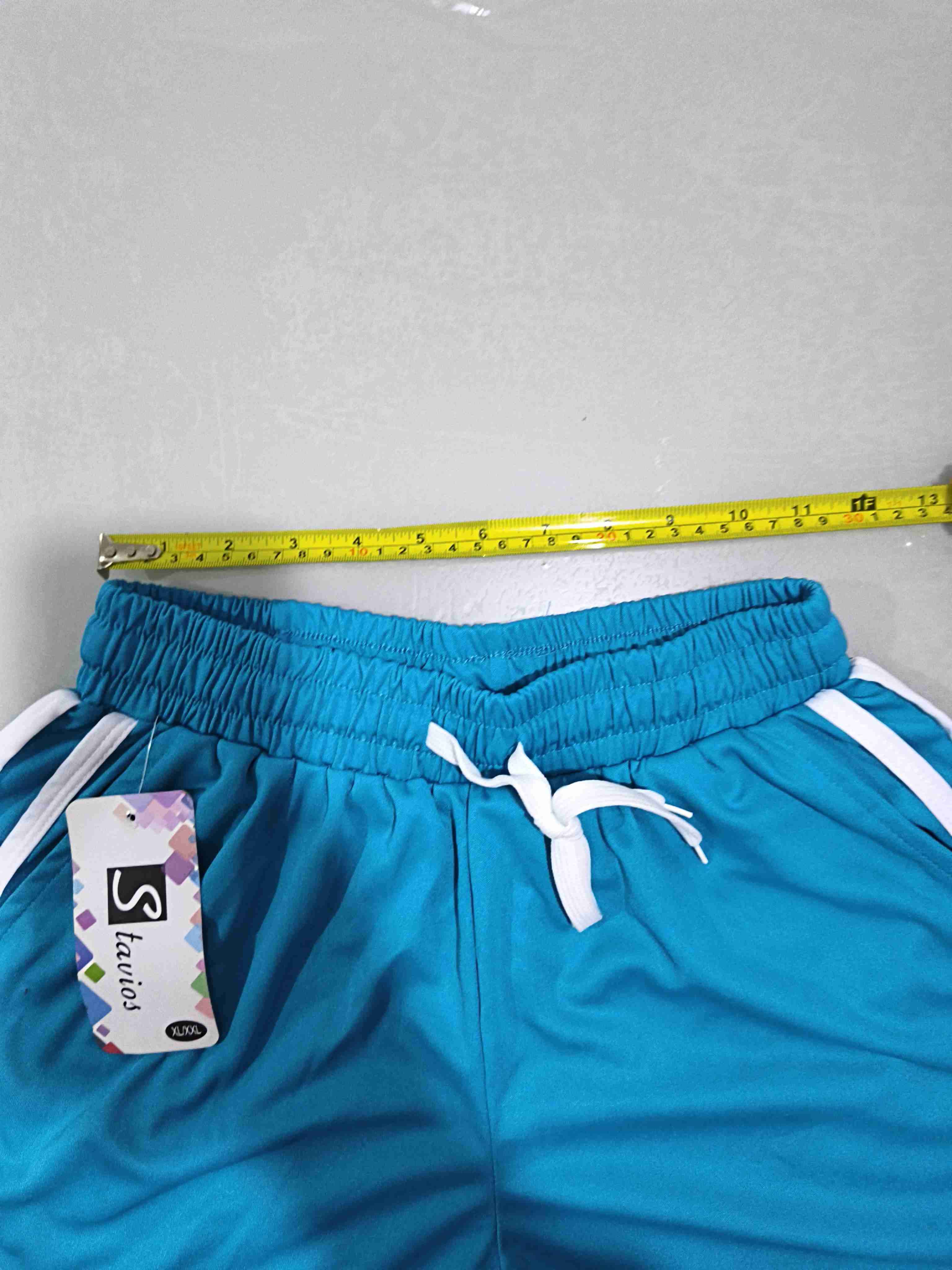 Short deportivo azul para mujer - miniatura 3