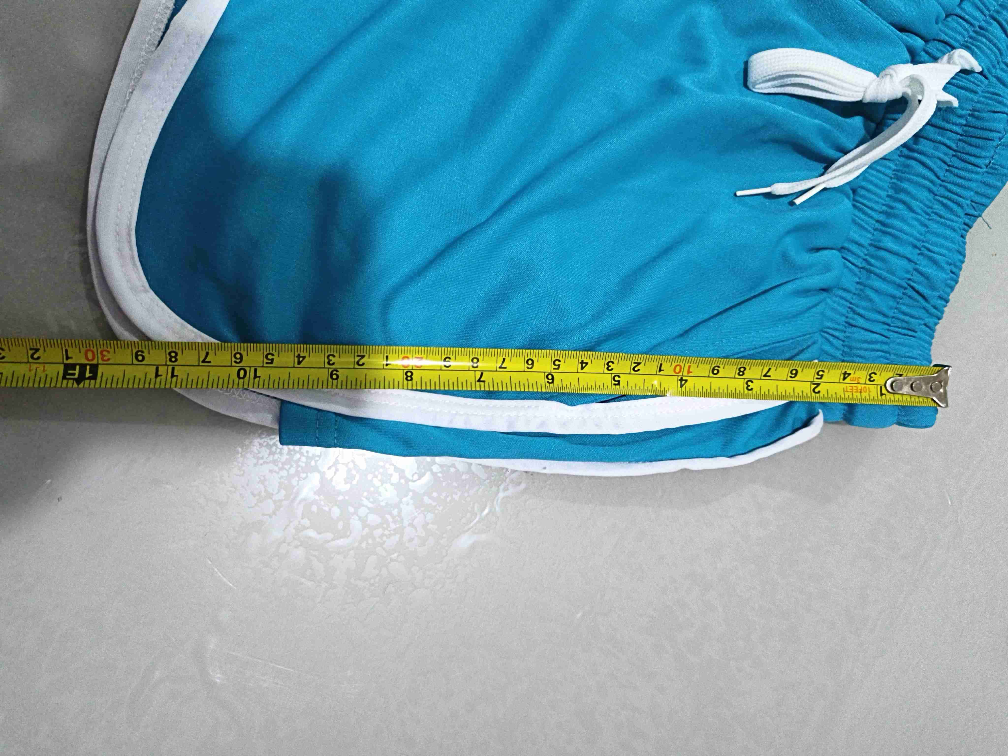 Short deportivo azul para mujer - miniatura 4