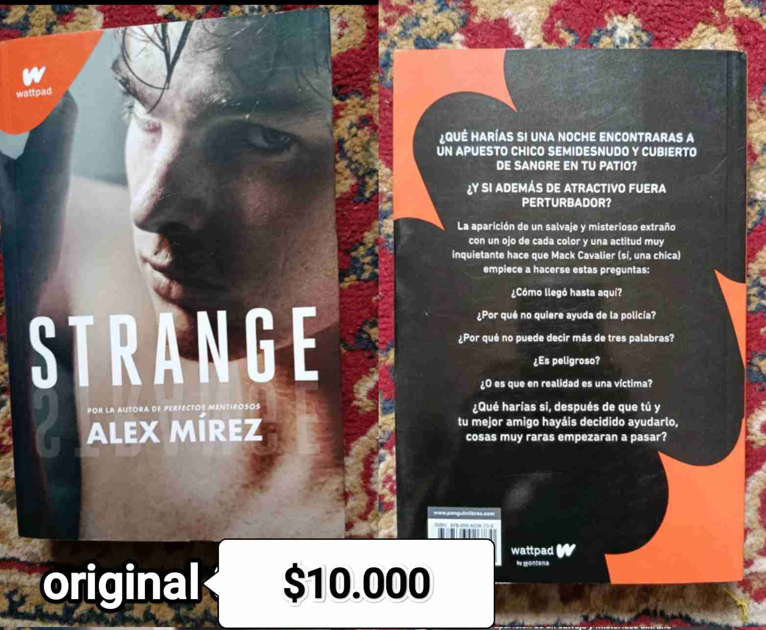 Libro 'Strange' de Alex Mírez