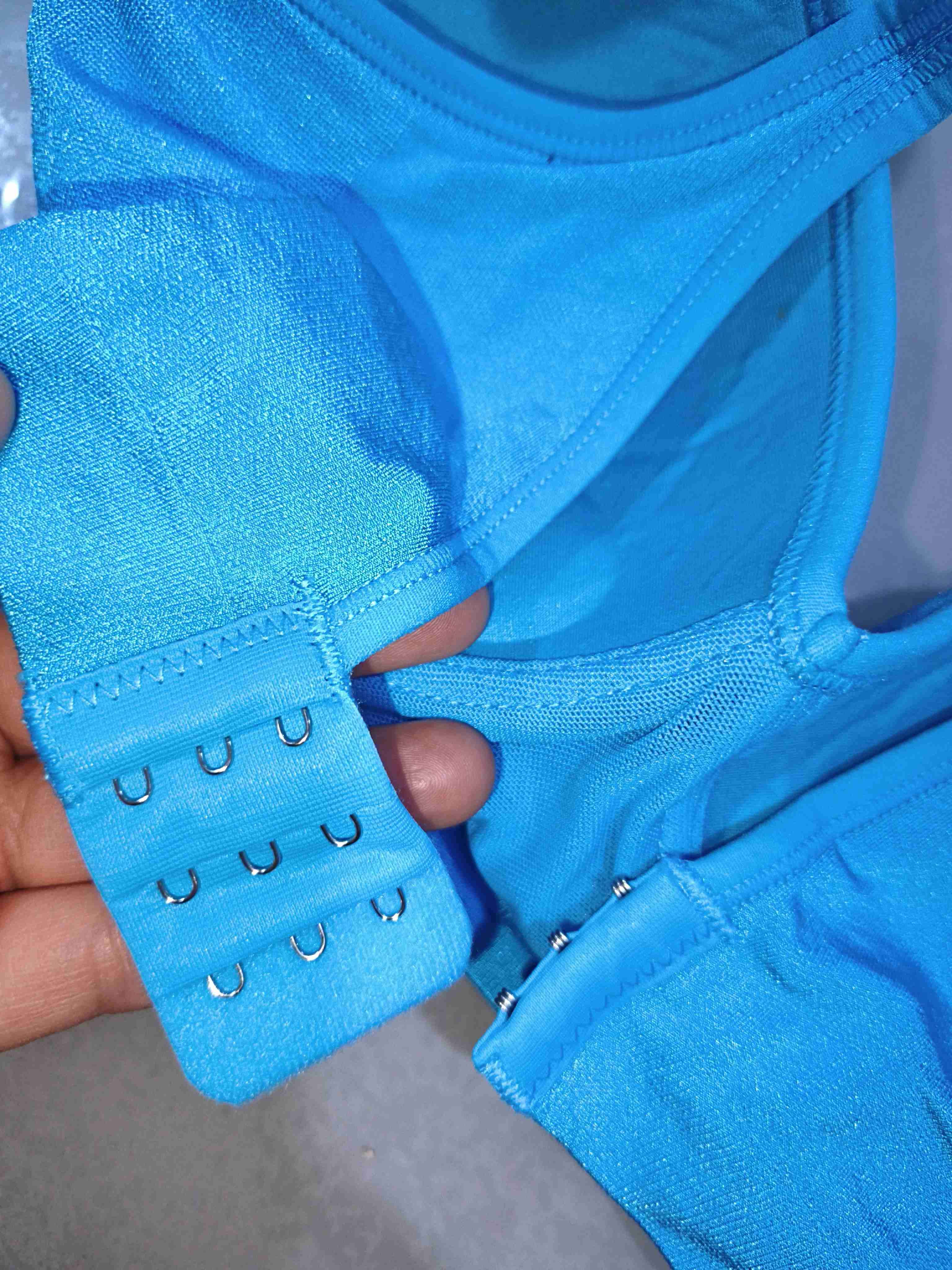 Brasier o top  azul deportivo talla S - miniatura 3