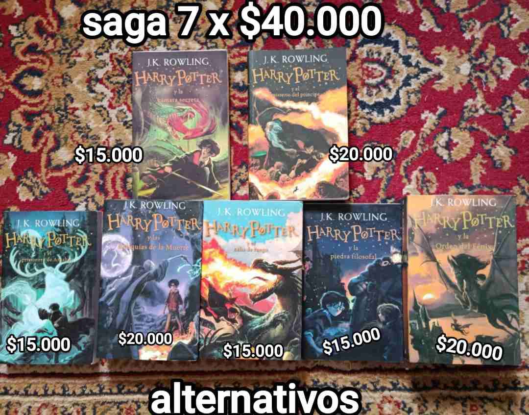 Colección libros Harry Potter