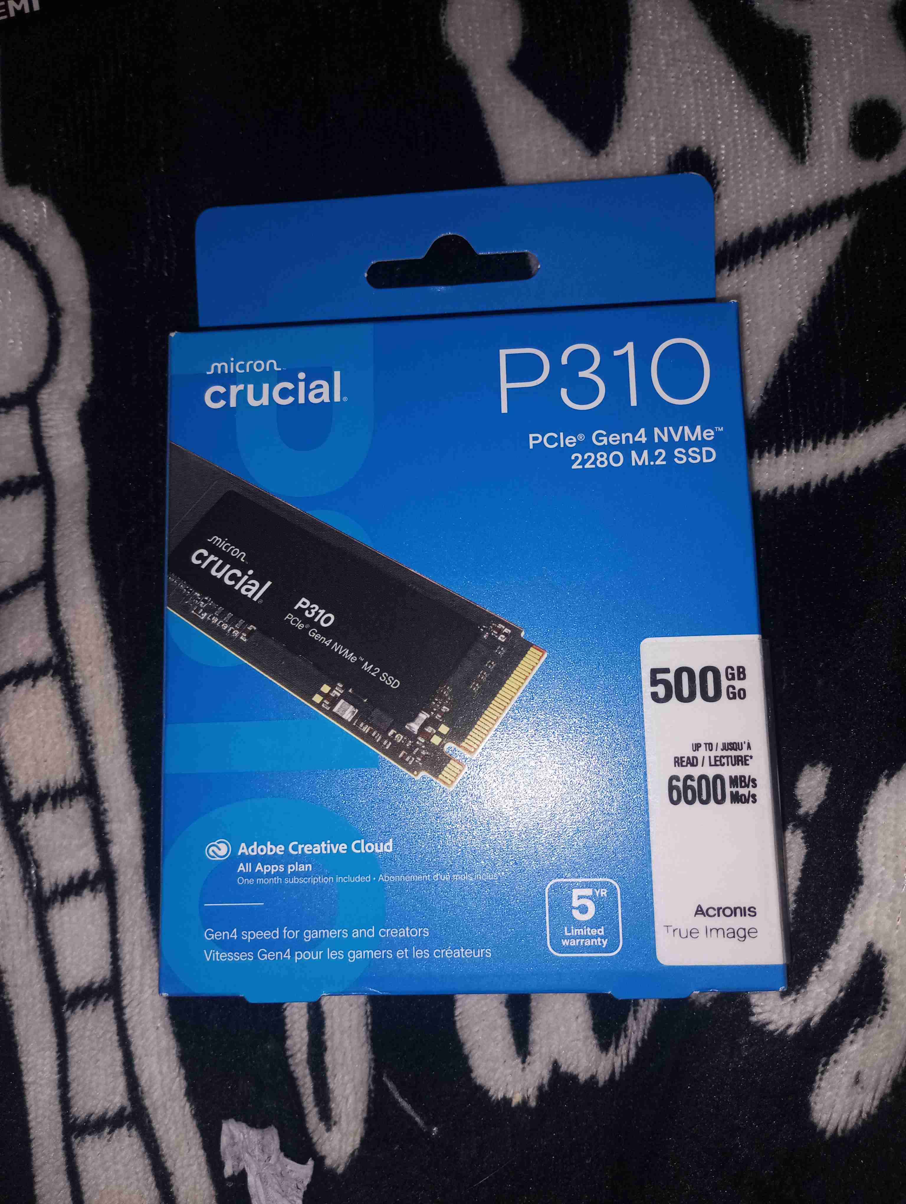 Crucial P310 SSD 500GB PCIe y 2 Ram DDR4 8x2 - miniatura 1