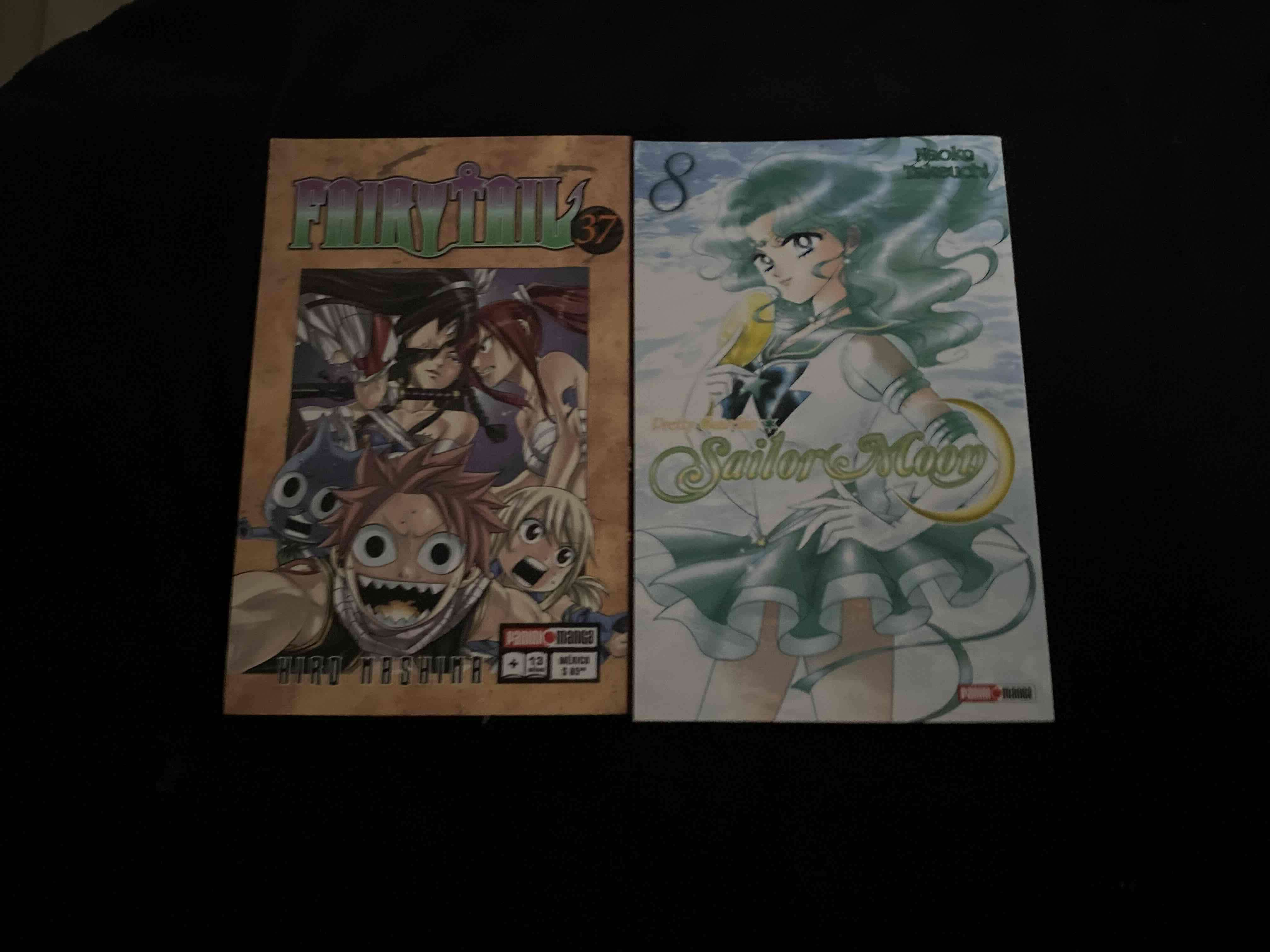 Lote de mangas Fairy Tail y Sailor Moon