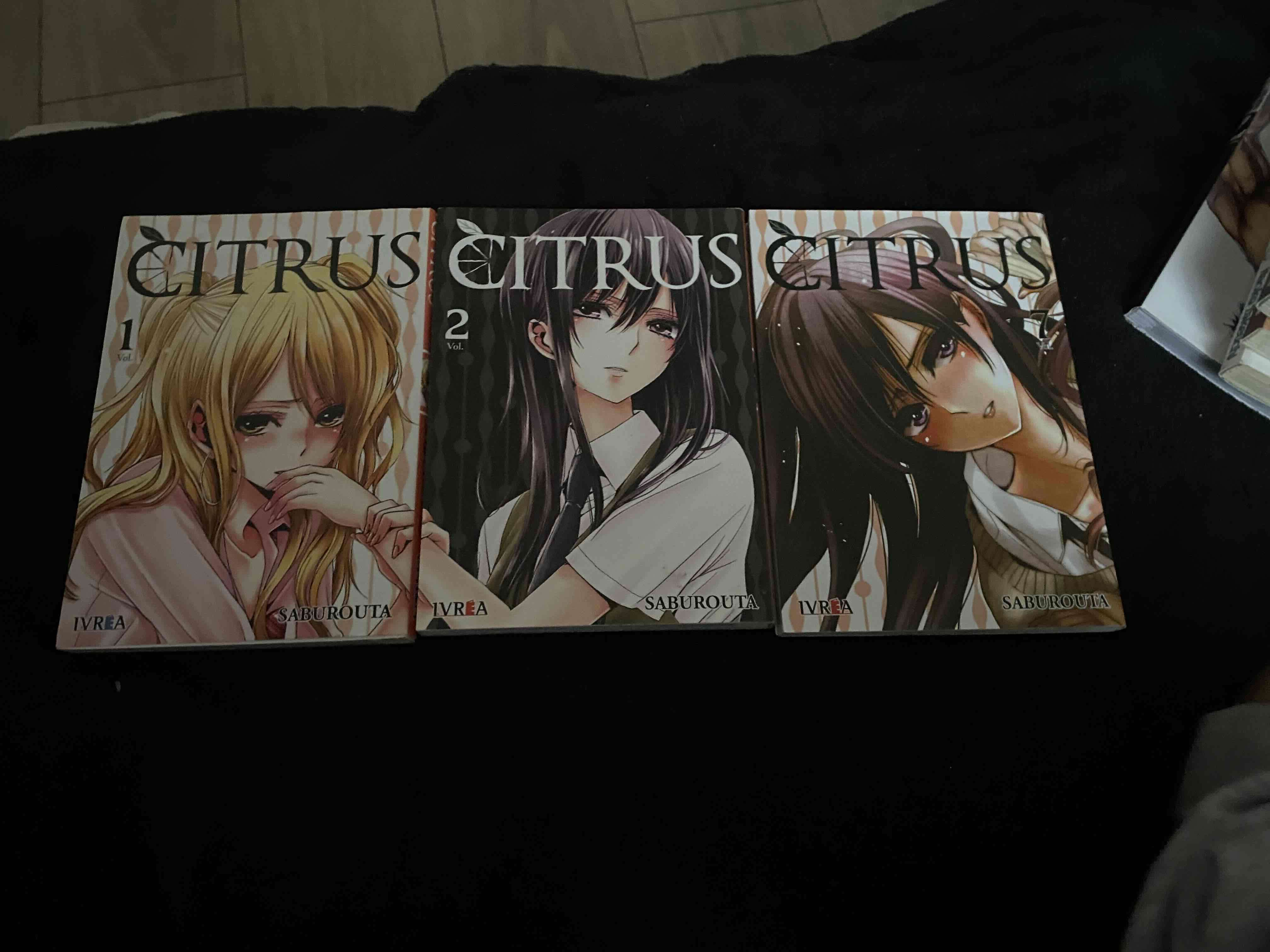Colección mangas Citrus Vol. 1-3