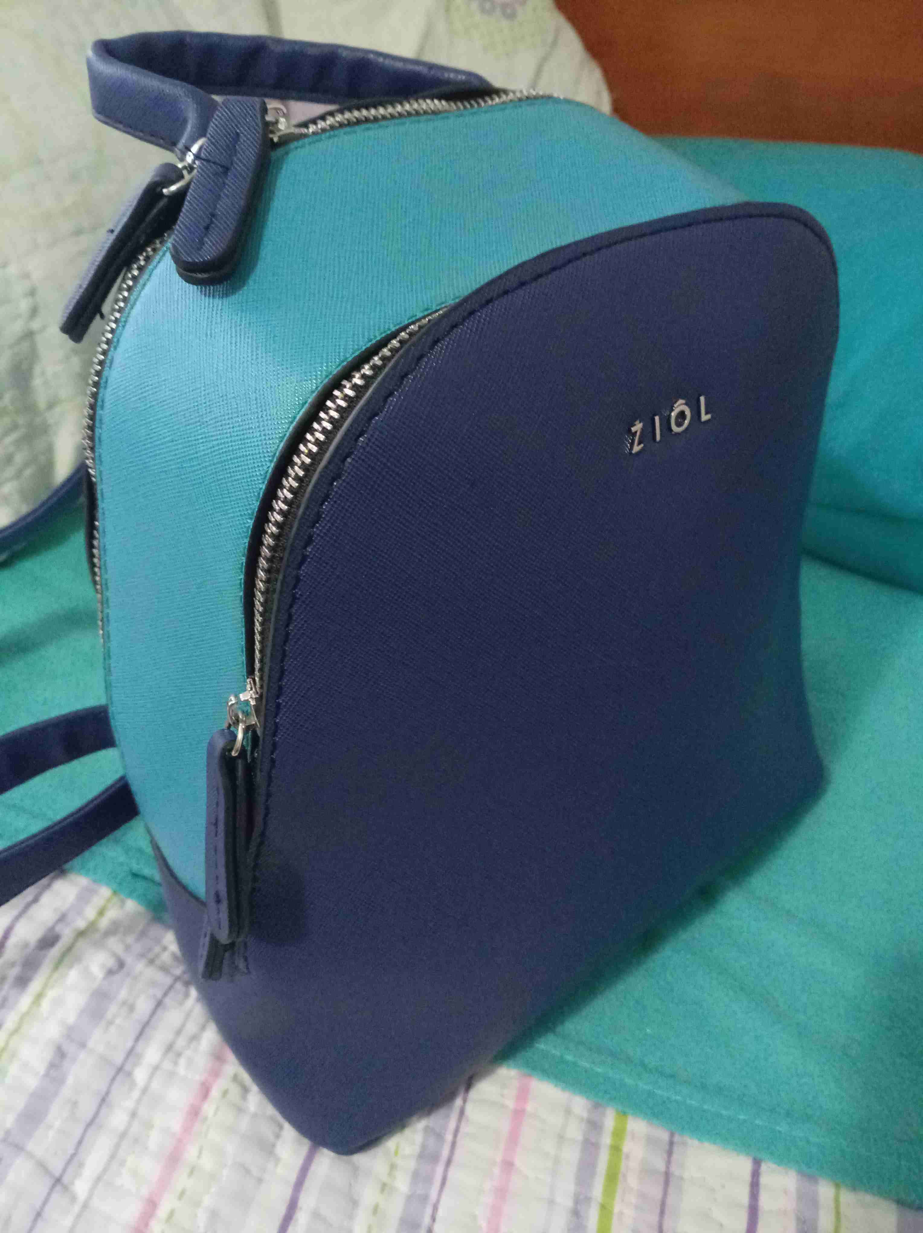 Mochila bicolor Ziol - miniatura 1