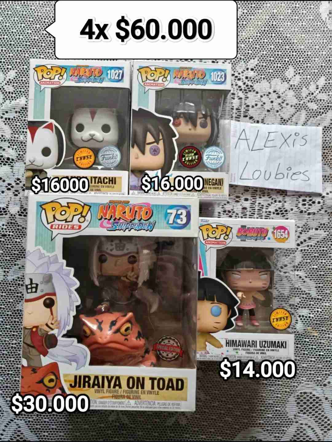 Set figuras Funko Pop Naruto - miniatura 1