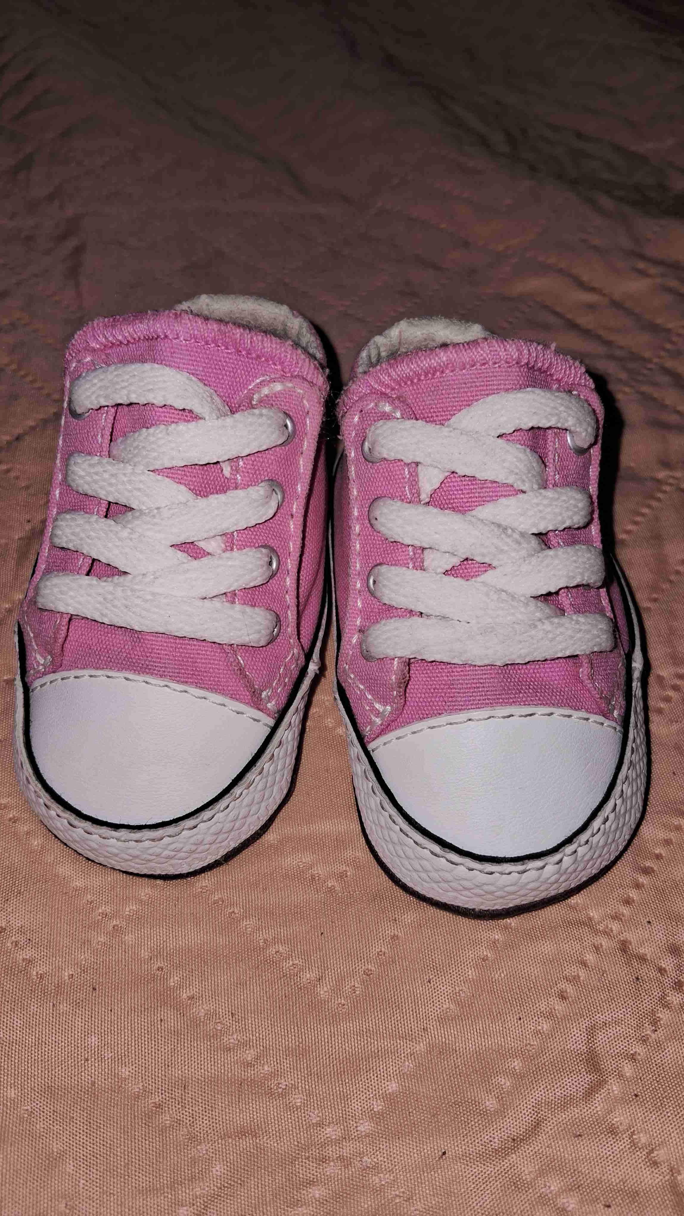 Zapatillas converse rosas para bebé - miniatura 2