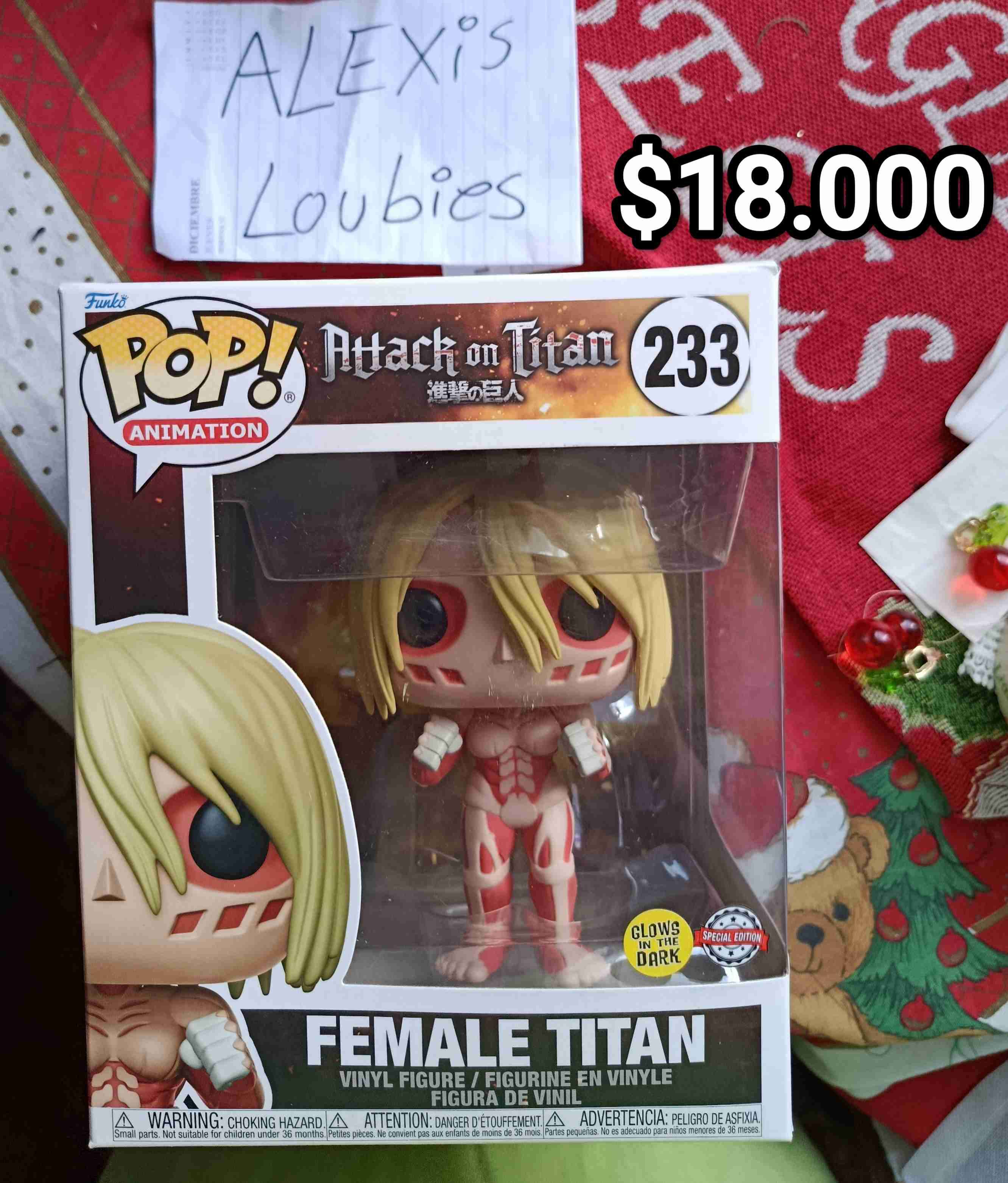 Figura Pop Female Titan