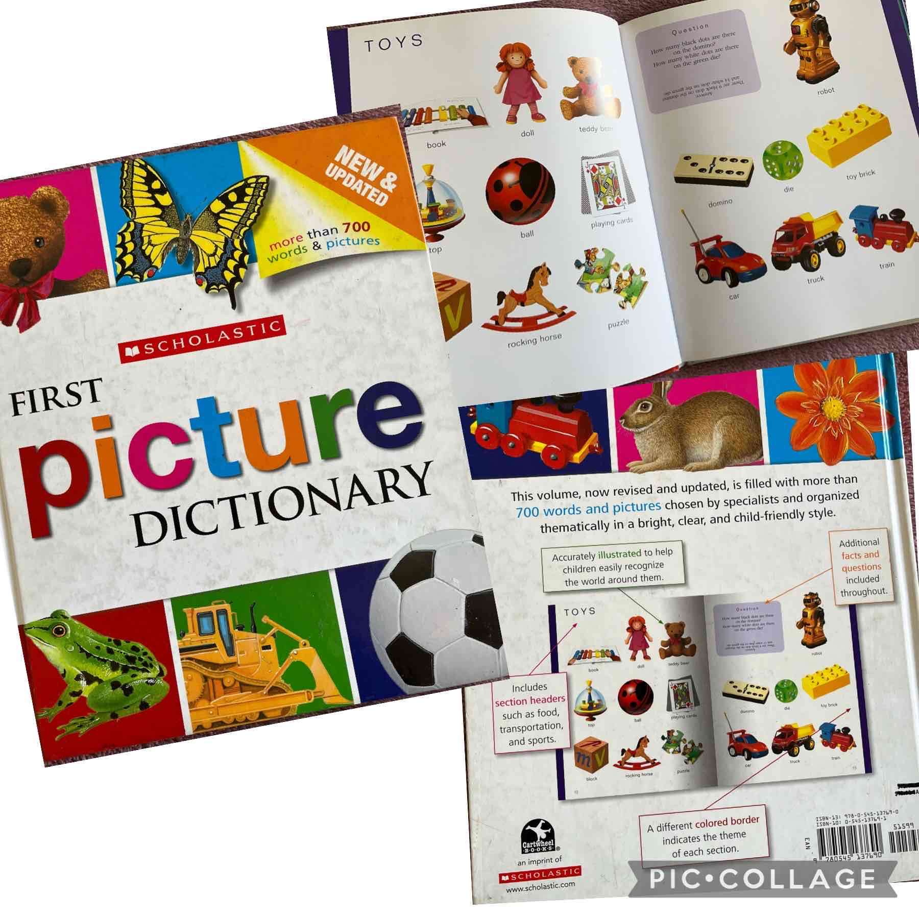 Diccionario ilustrado para niños en inglés