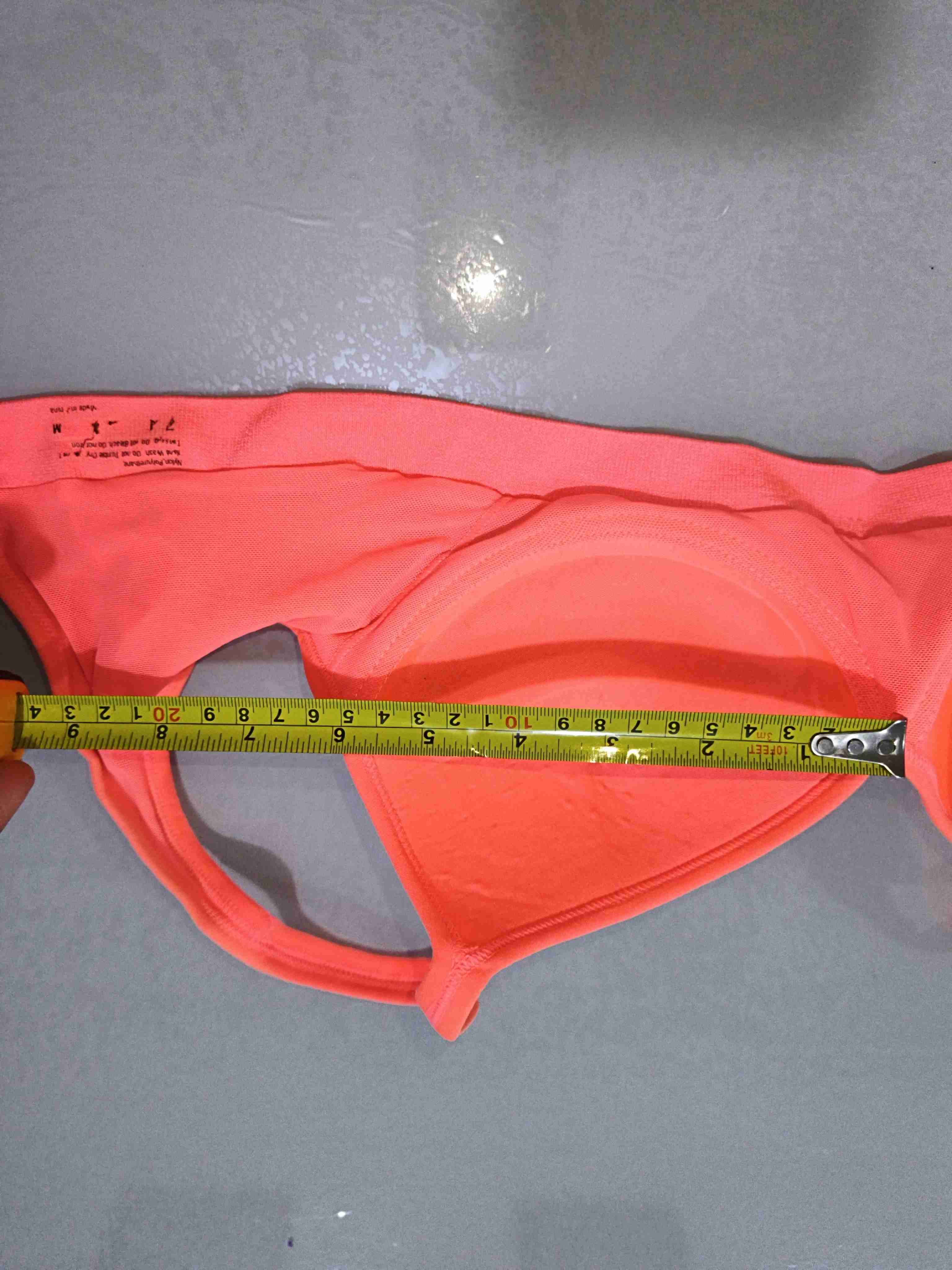 Sostén o top  deportivo coral neon talla M - miniatura 6