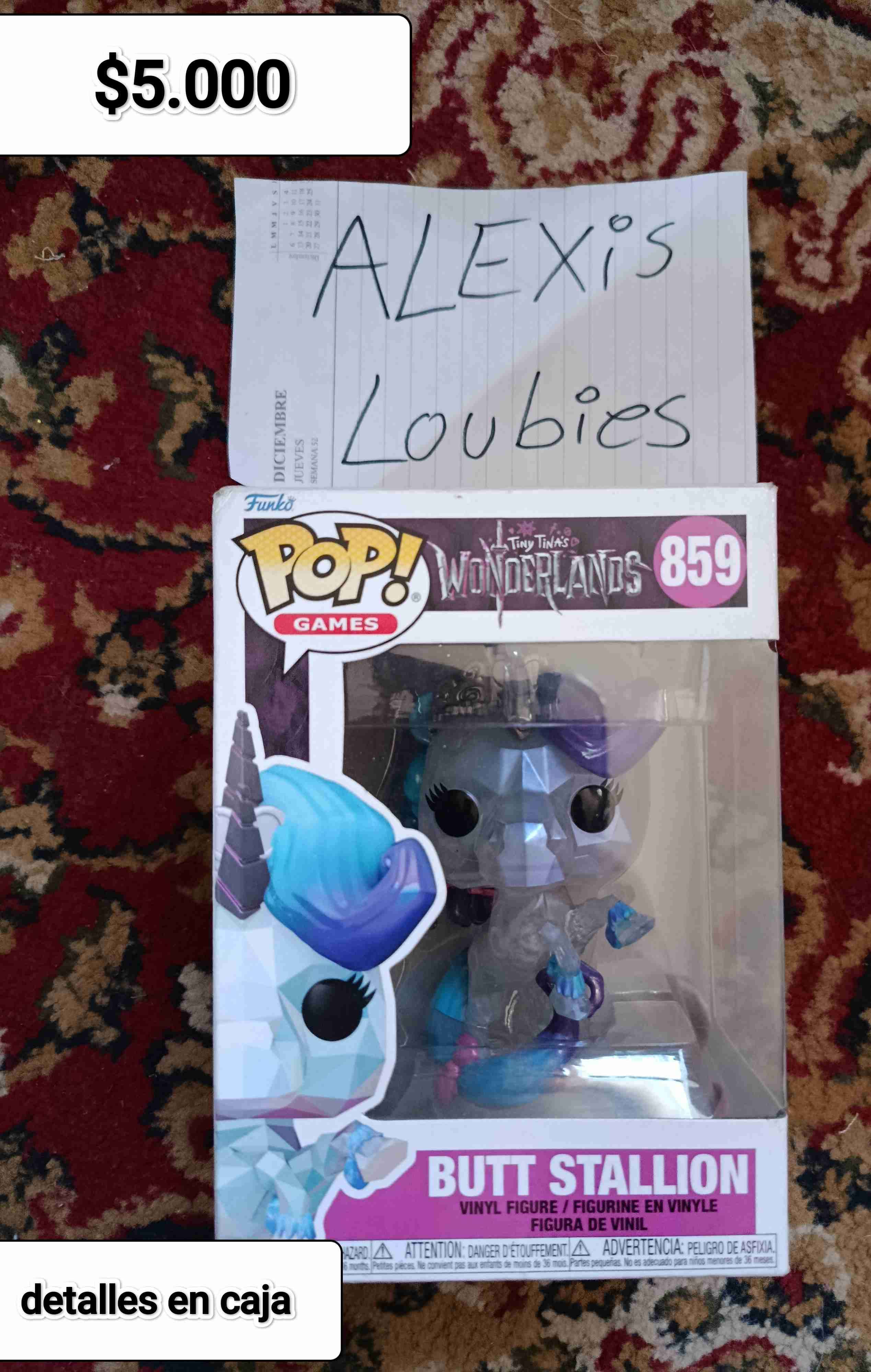 Funko Pop Wonderlands Butt Stallion - miniatura 1