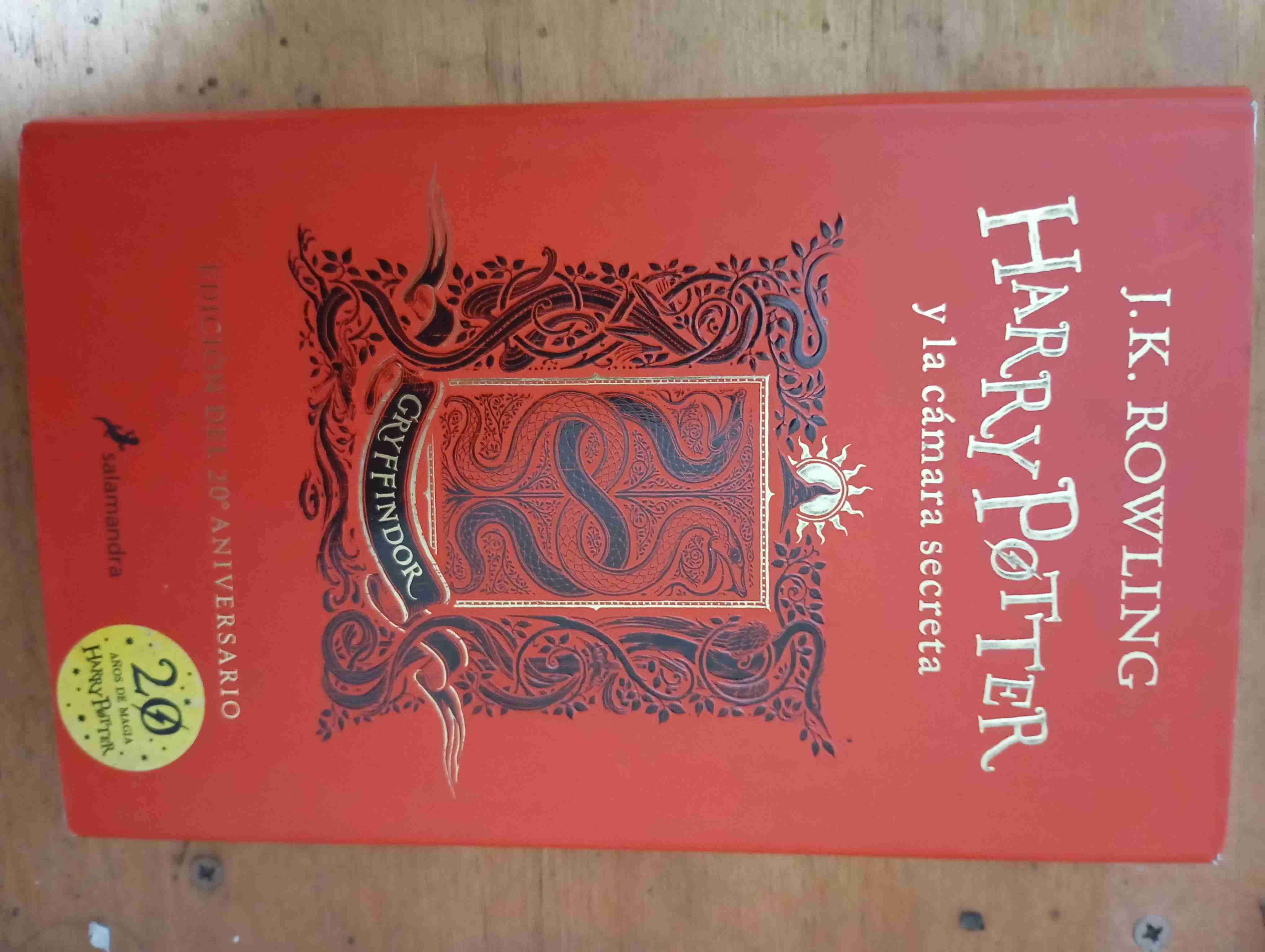 Libro Harry Potter y la cámara secreta