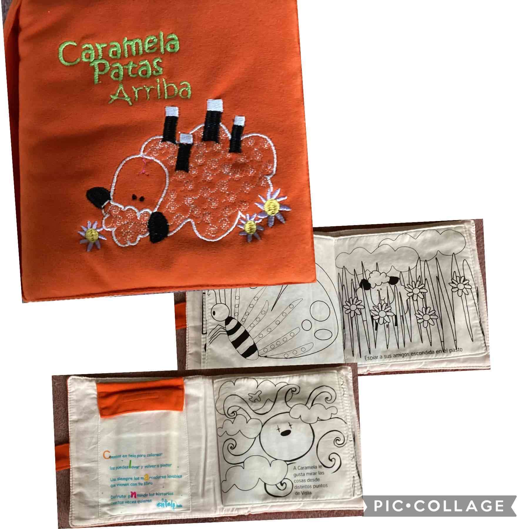 Libro infantil Caramela Patas Arriba