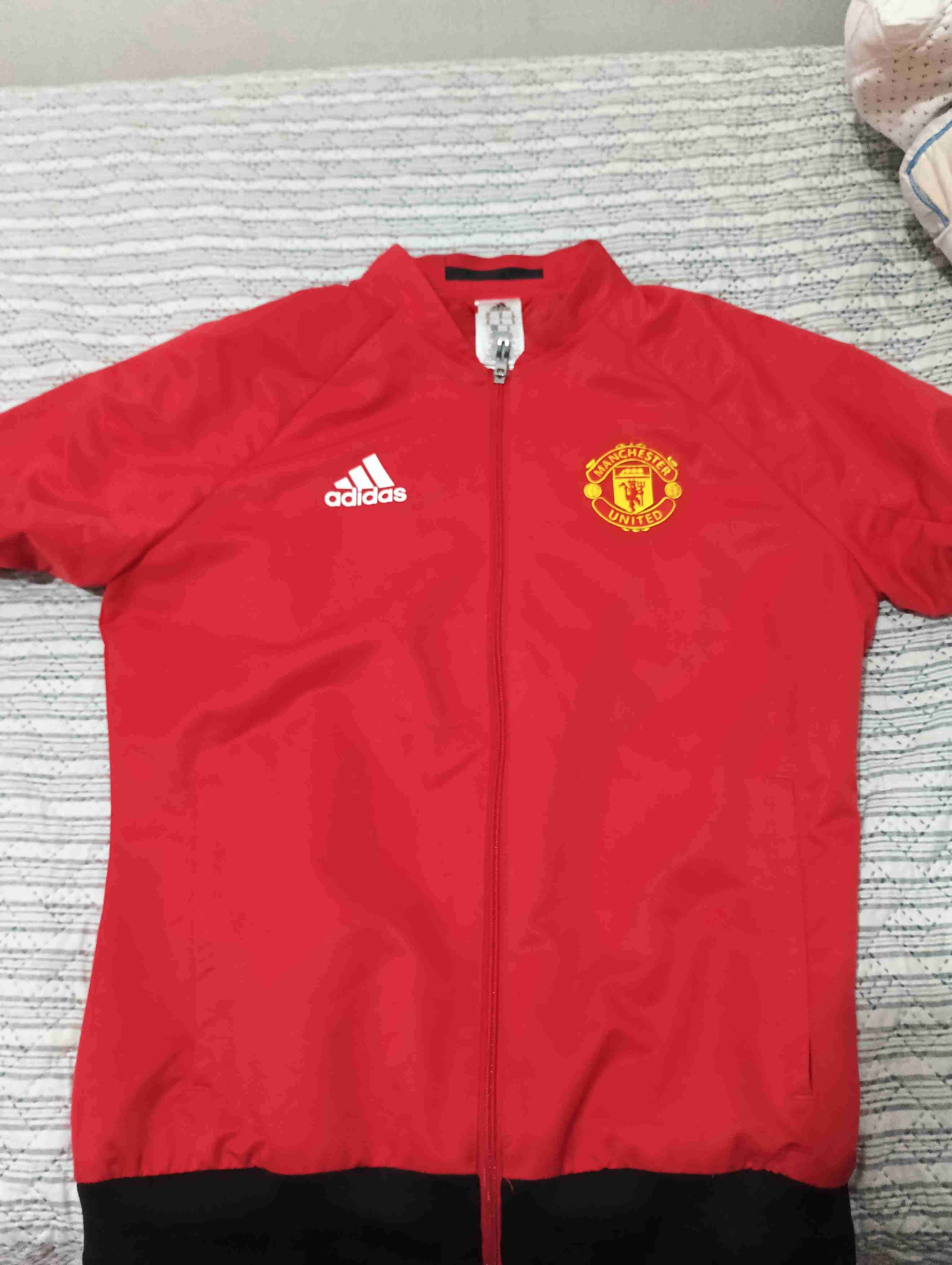 Chaqueta Adidas Manchester United Roja - miniatura 1