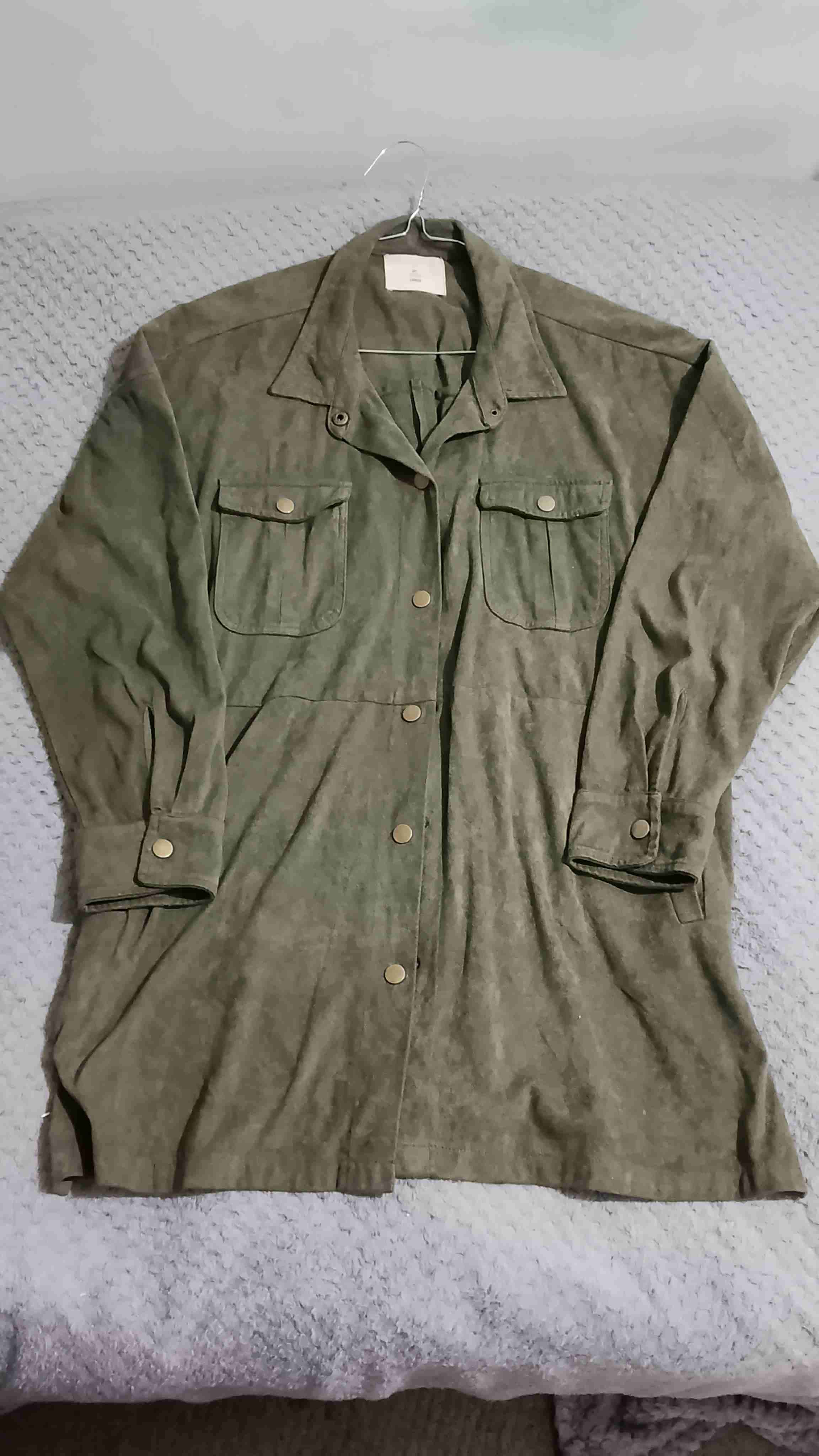 Chaqueta verde militar - miniatura 1